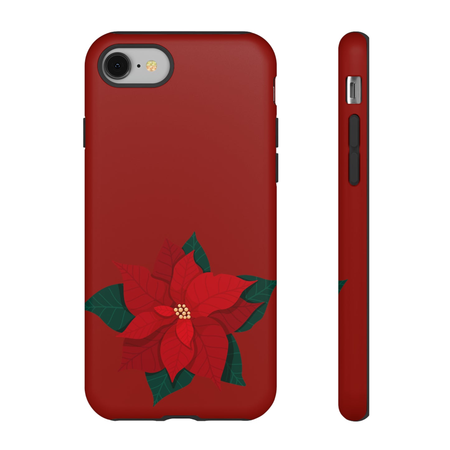 Poinsettia Charm #12-Tough Cases - MahaCase