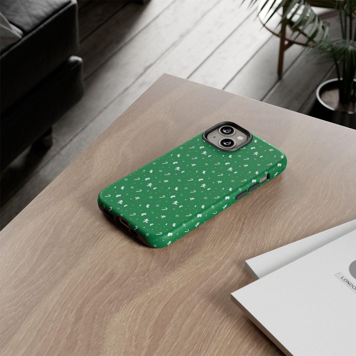 Candy Cane Blizzard #24 - Tough Cases iPhone Samsung Google Pixel - MahaCase