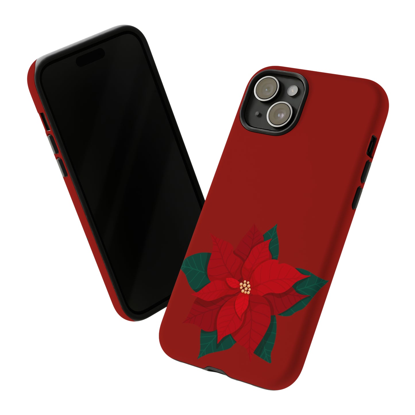 Poinsettia Charm #12-Tough Cases - MahaCase