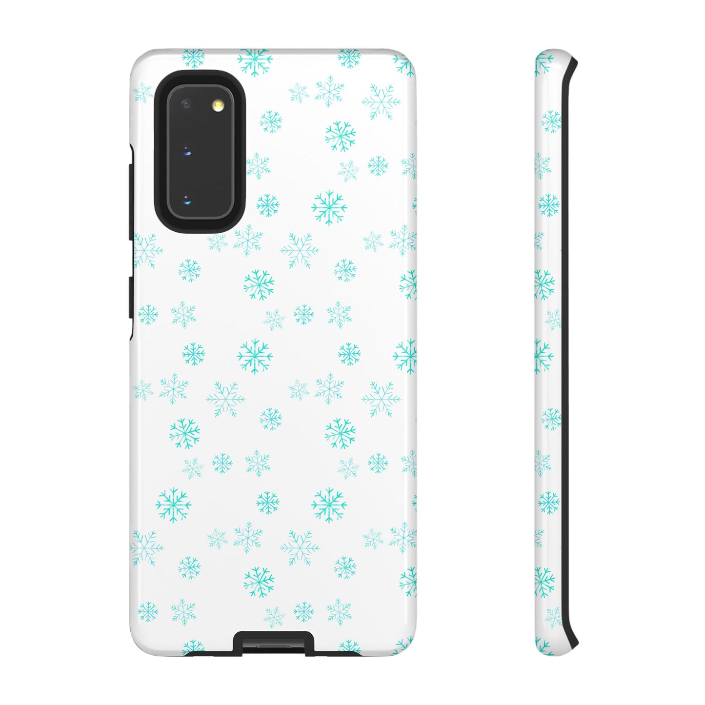 Snowy Blue #12 - Tough Cases iPhone Samsung Google Pixel - MahaCase