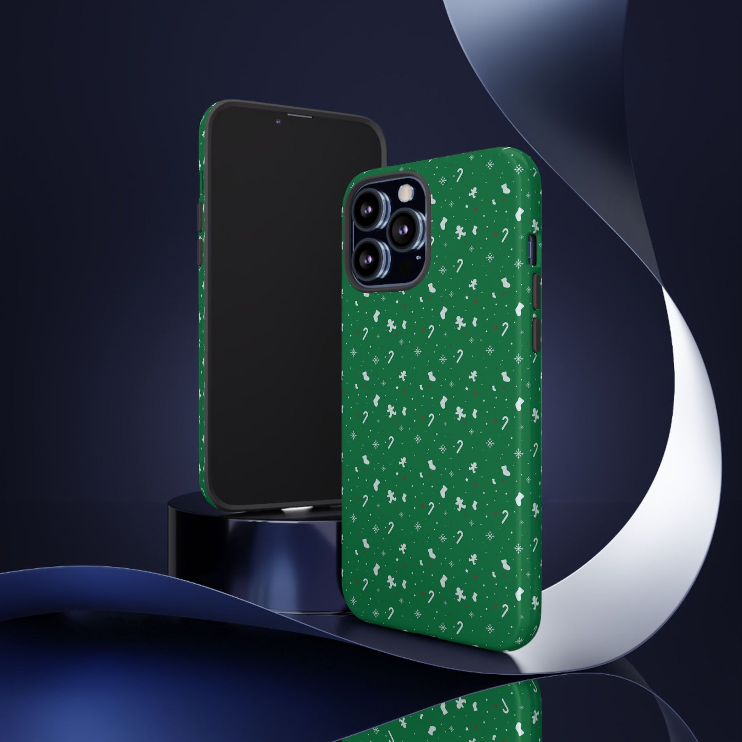 Candy Cane Blizzard #24 - Tough Cases iPhone Samsung Google Pixel - MahaCase