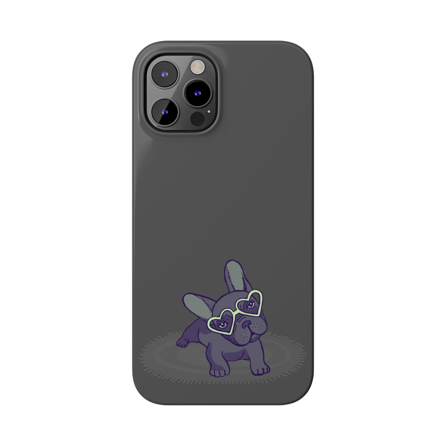 Bulldog Puppy Slim iPhone Cases - MahaCase