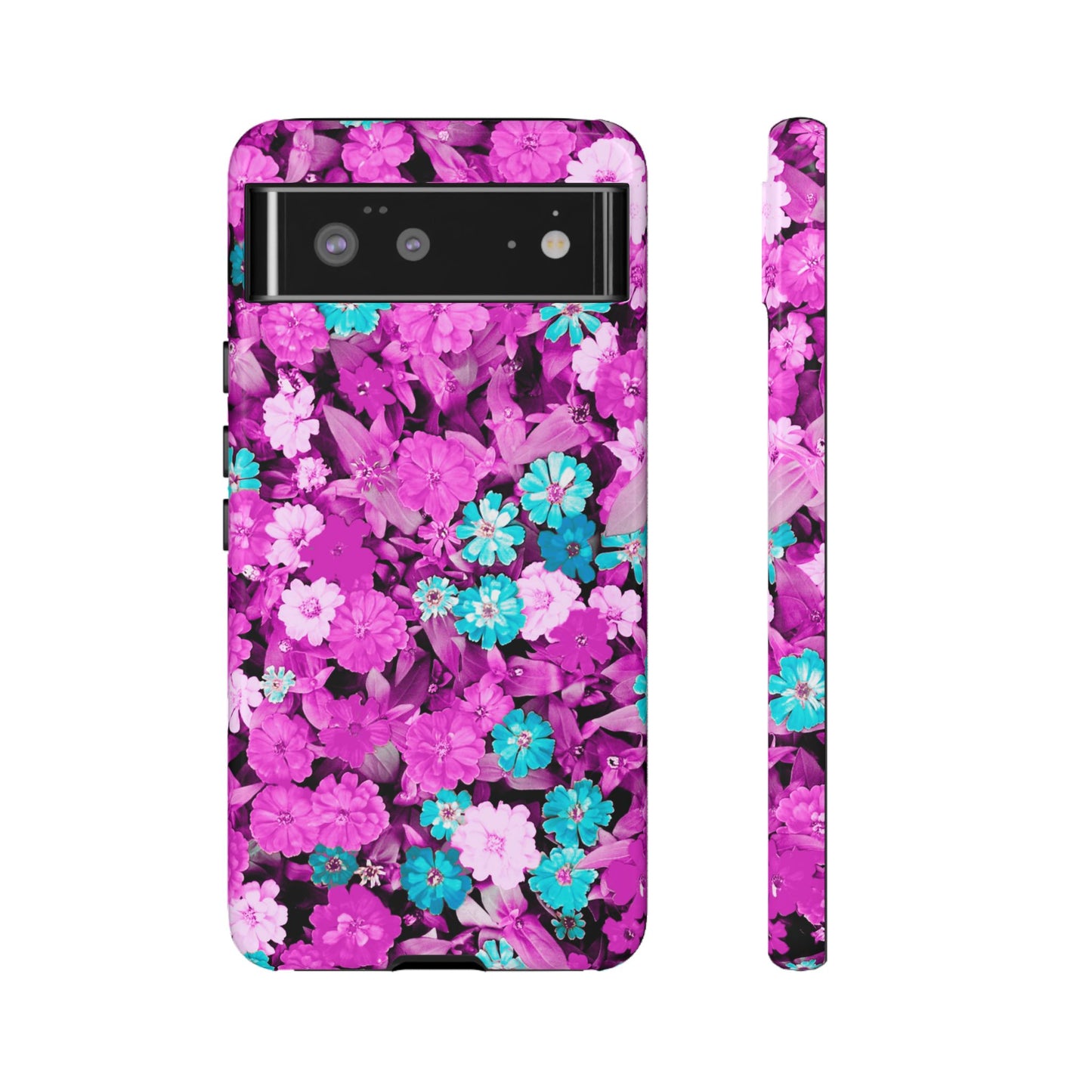 Lucid Flowers #22-Tough Cases iPhone Samsung Google Pixel - MahaCase