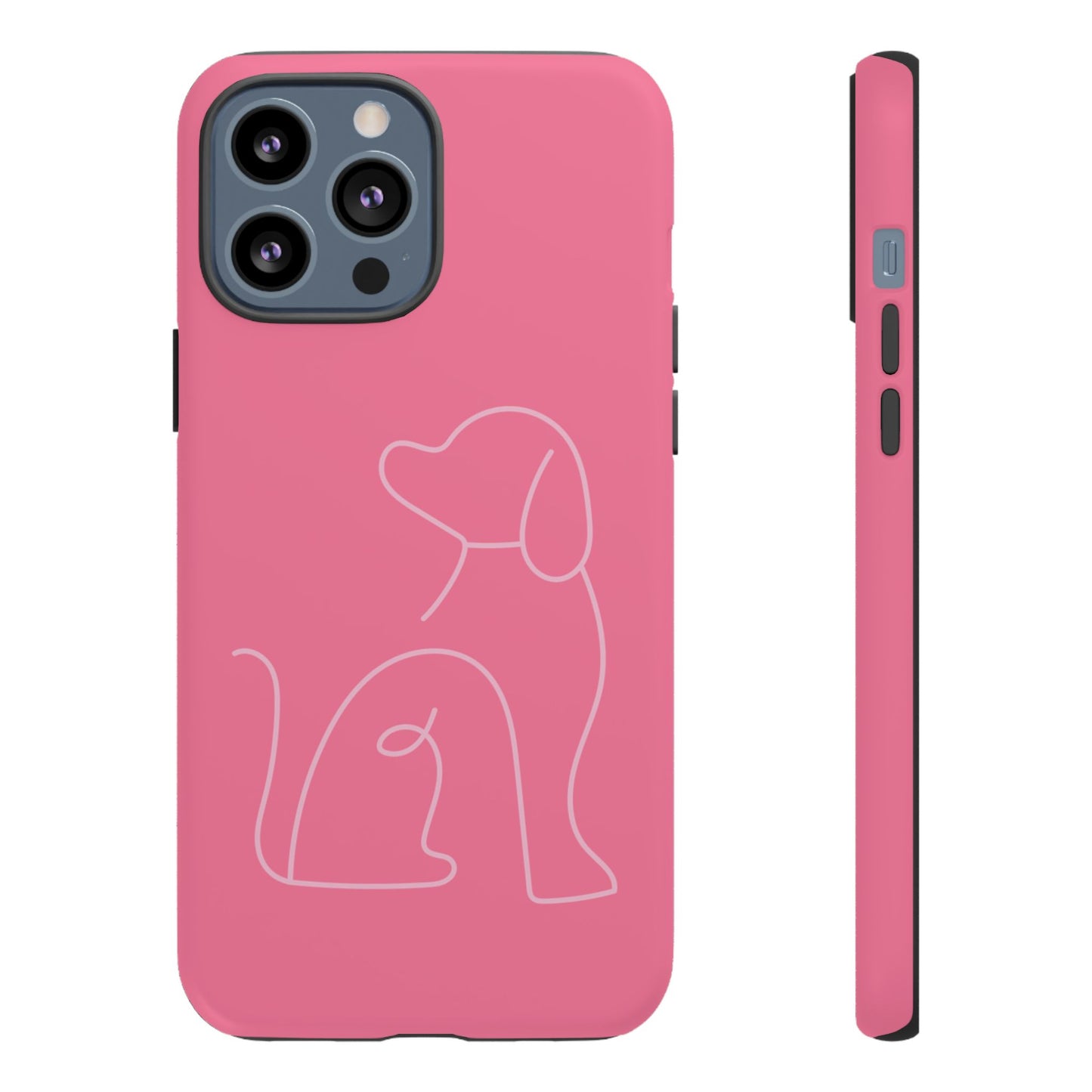 Pink Pup #10-Tough Cases iPhone Samsung Google Pixel - MahaCase