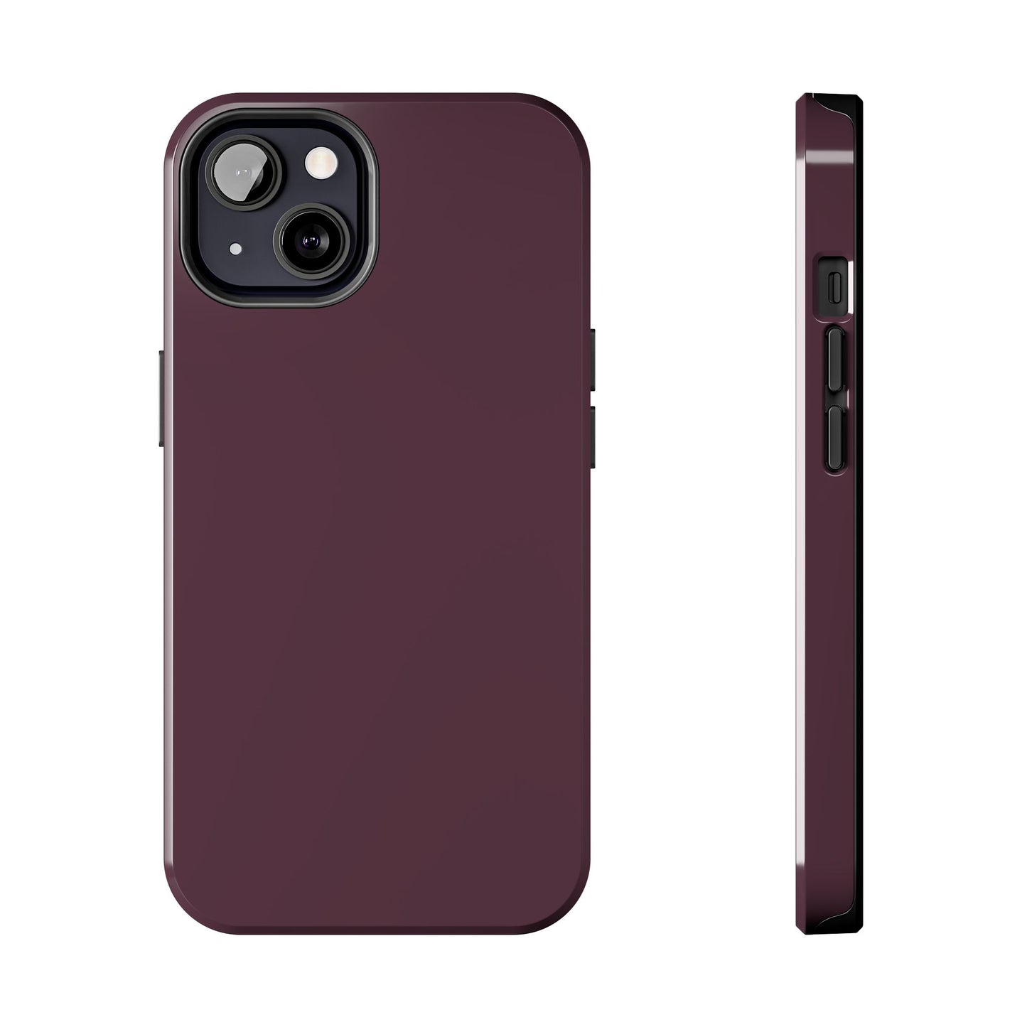 Old Mauve Solid Color Tough Phone Cases - iPhone and Samsung - Fall Color