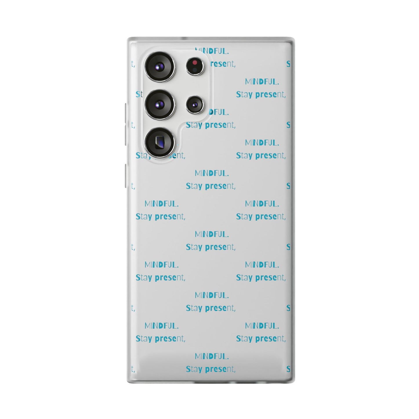 Stay Present Mindful #12 Flexi Cases iPhone Samsung Gift Packaging - MahaCase