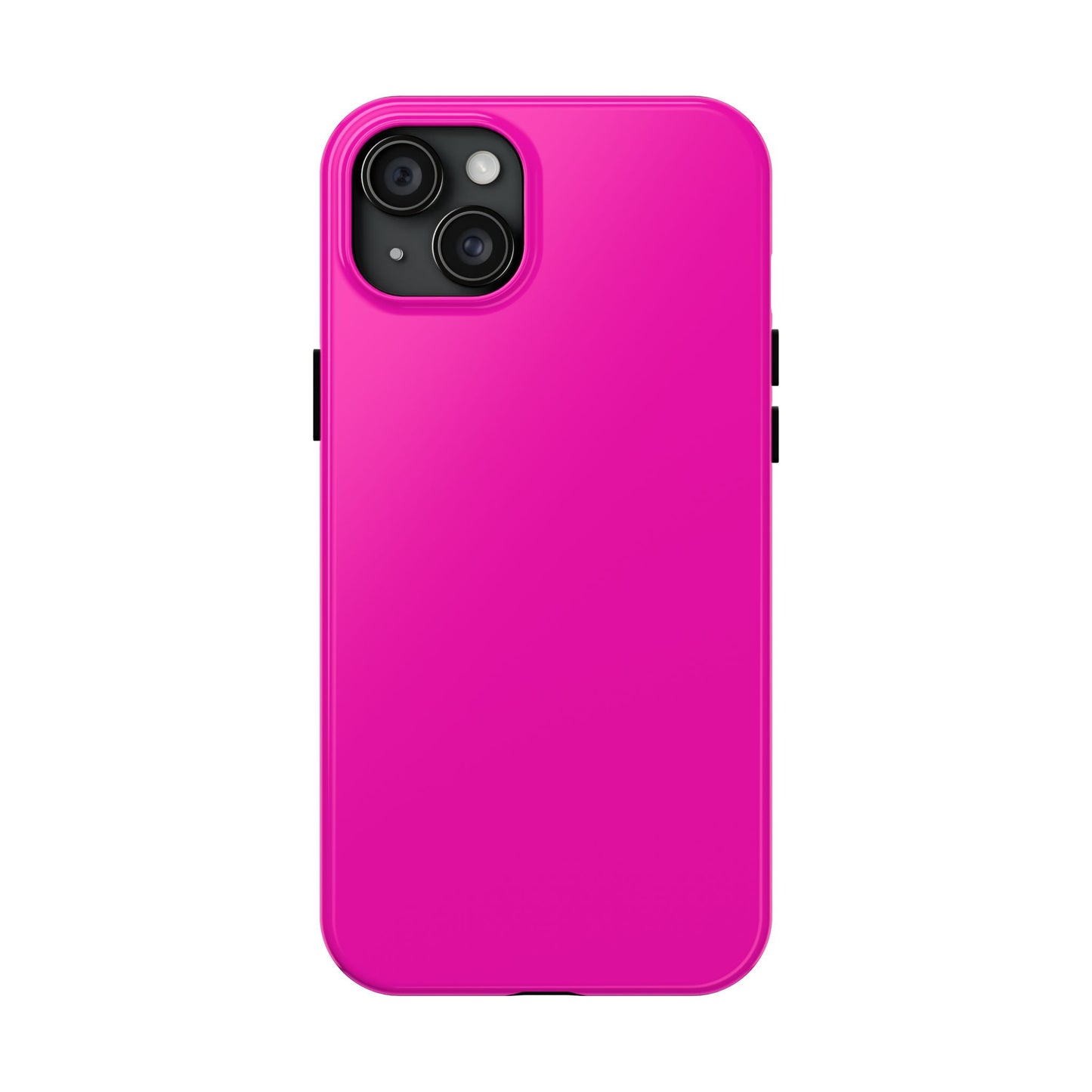 Simple Hot Pink-Tough Phone Cases - MahaCase