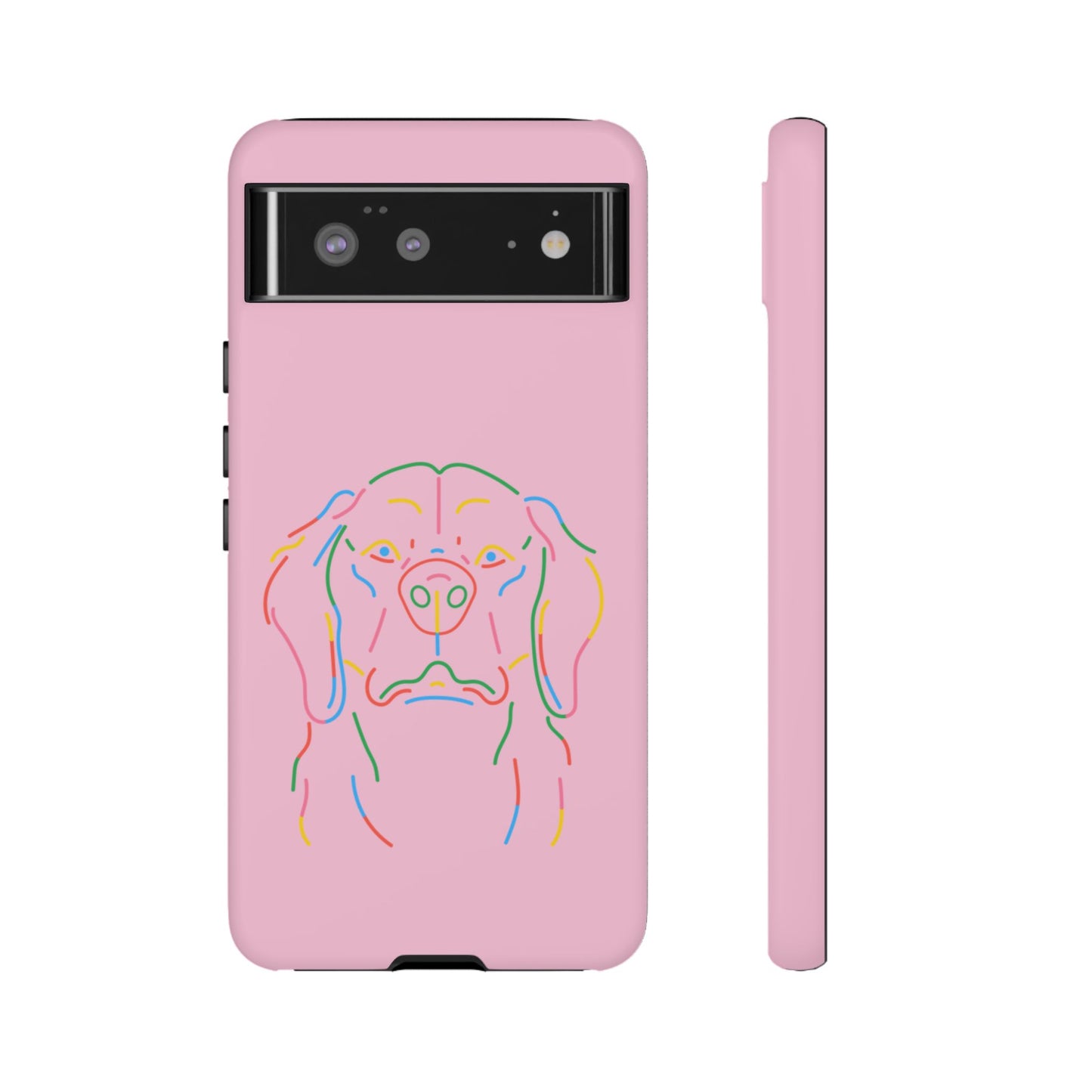 Pop Art Pup #24-Tough Cases iPhone Samsung Google Pixel - MahaCase