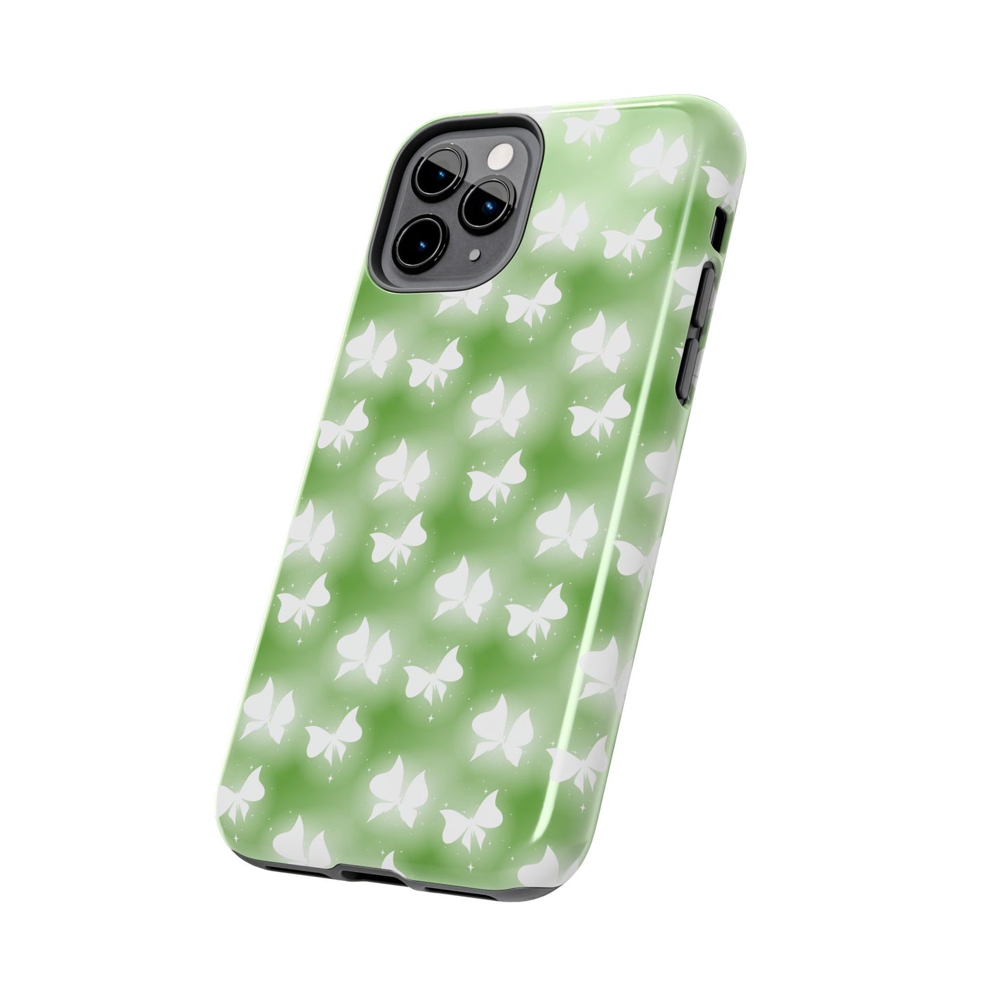 Nature-Inspired Tough Phone Case with Butterfly Design iPhone Samsung Galaxy - MahaCase