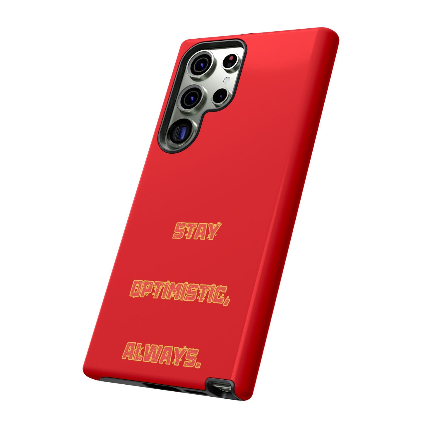 Stay Optimistic, Always #22 Tough Cases iPhone Samsung Google Pixel - MahaCase