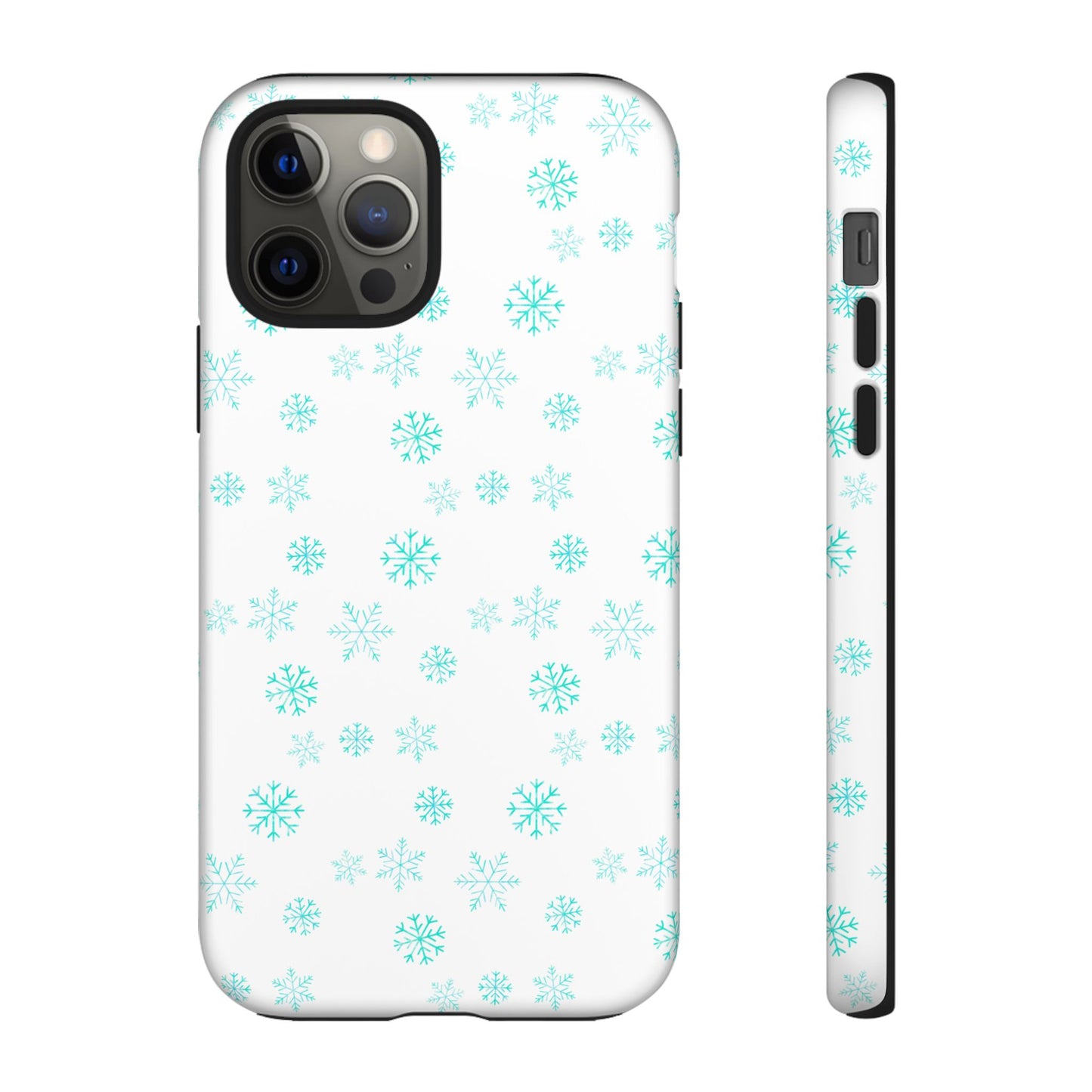 Snowy Blue #12 - Tough Cases iPhone Samsung Google Pixel - MahaCase