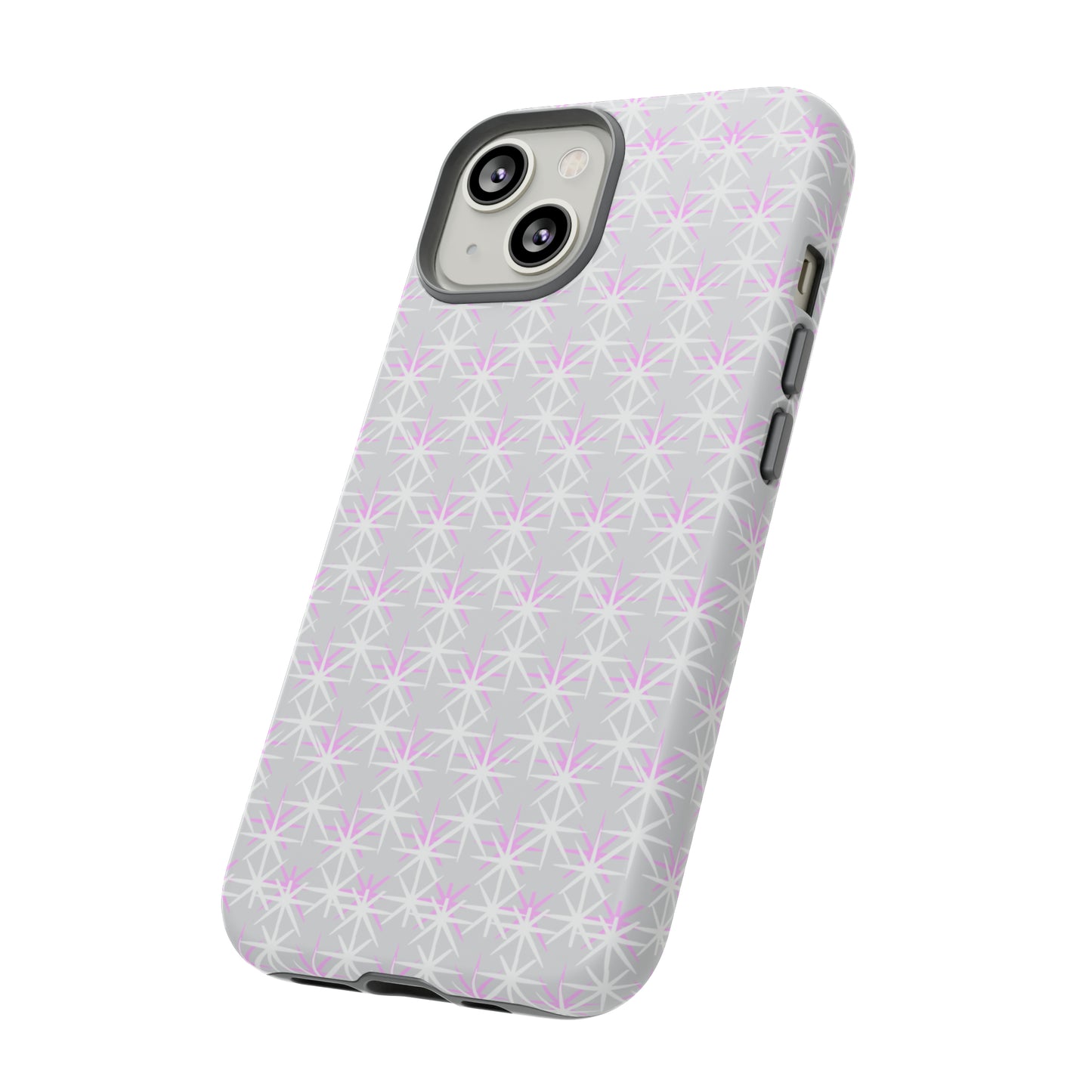 Grey Skies, Pink Stars-Tough Cases - MahaCase