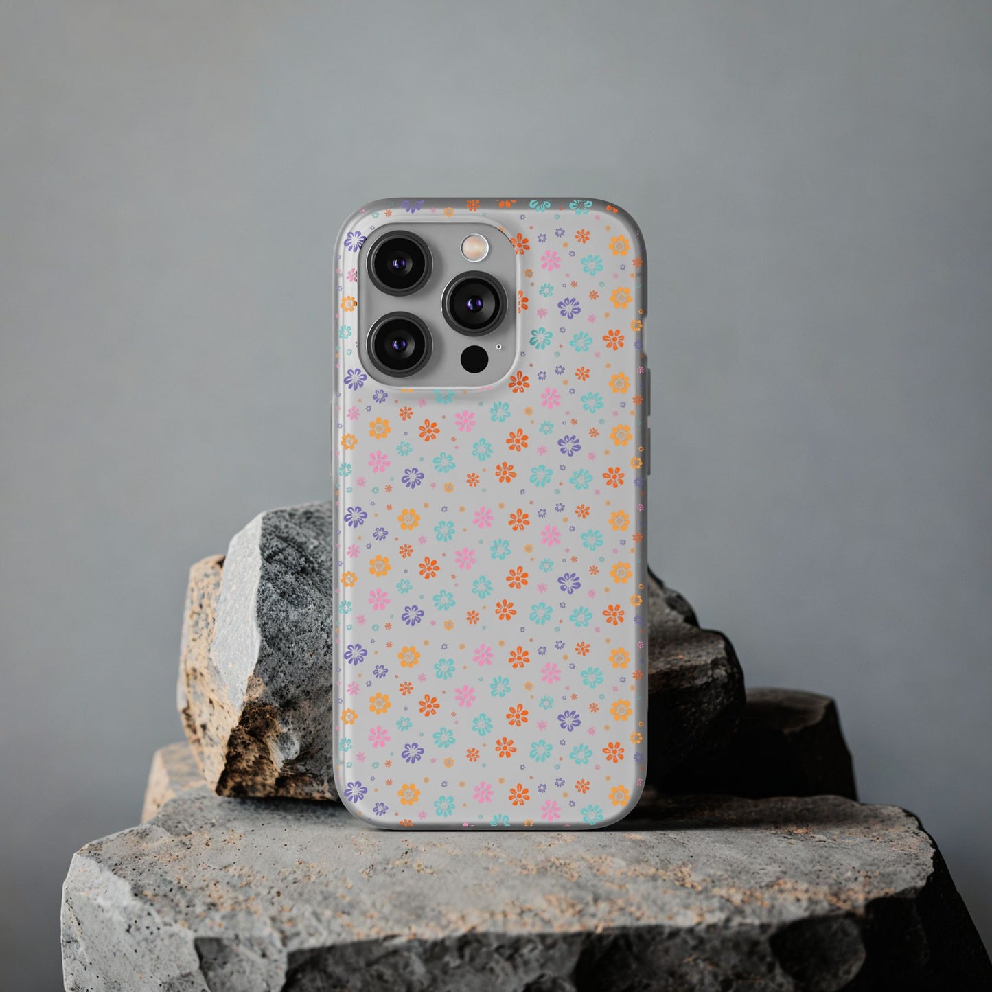 Colorful Spring Floral Flexi Case - Stylish Phone Protection - iPhone Samsung with Gift Packaging - MahaCase