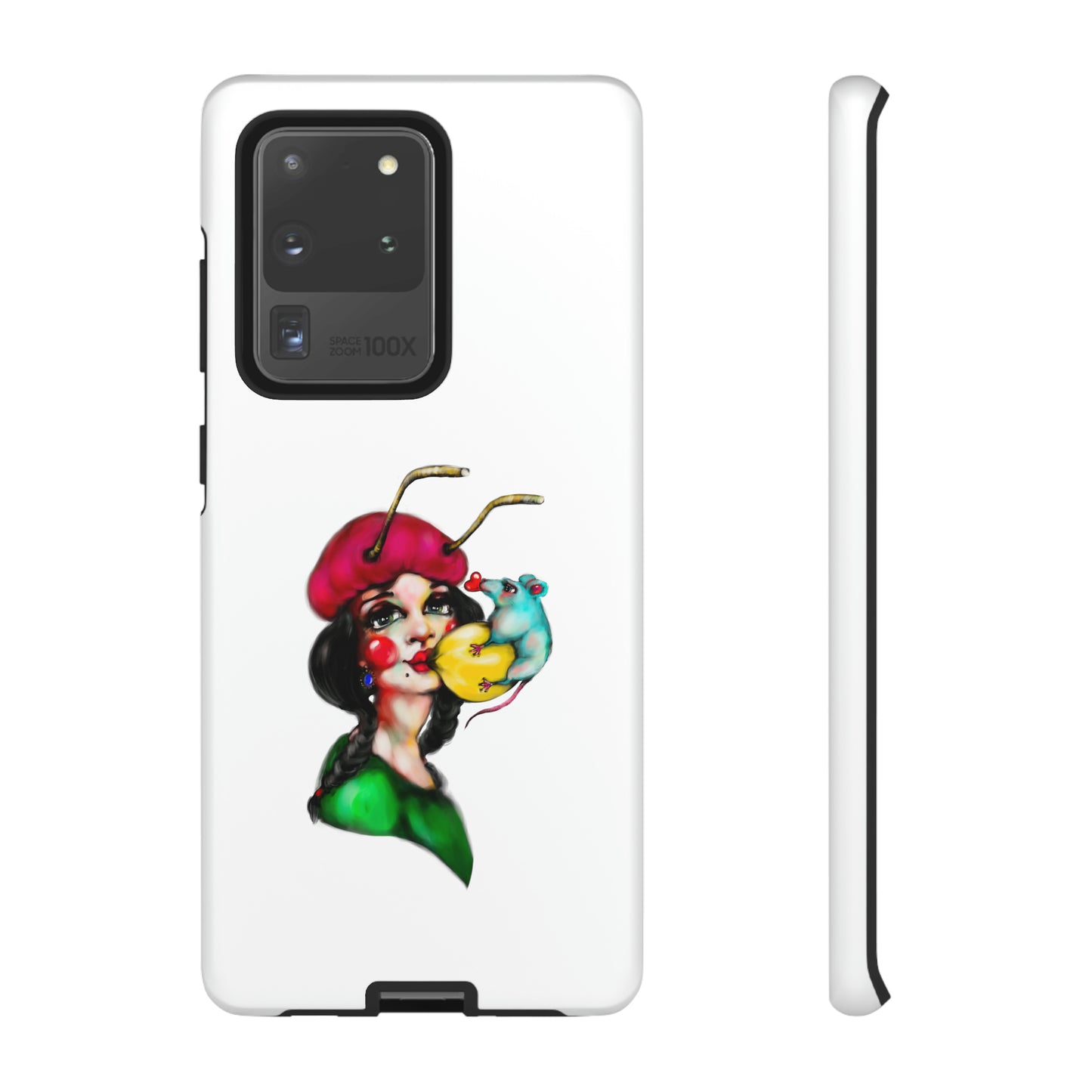 Design #211 White BKG-Tough Cases - MahaCase