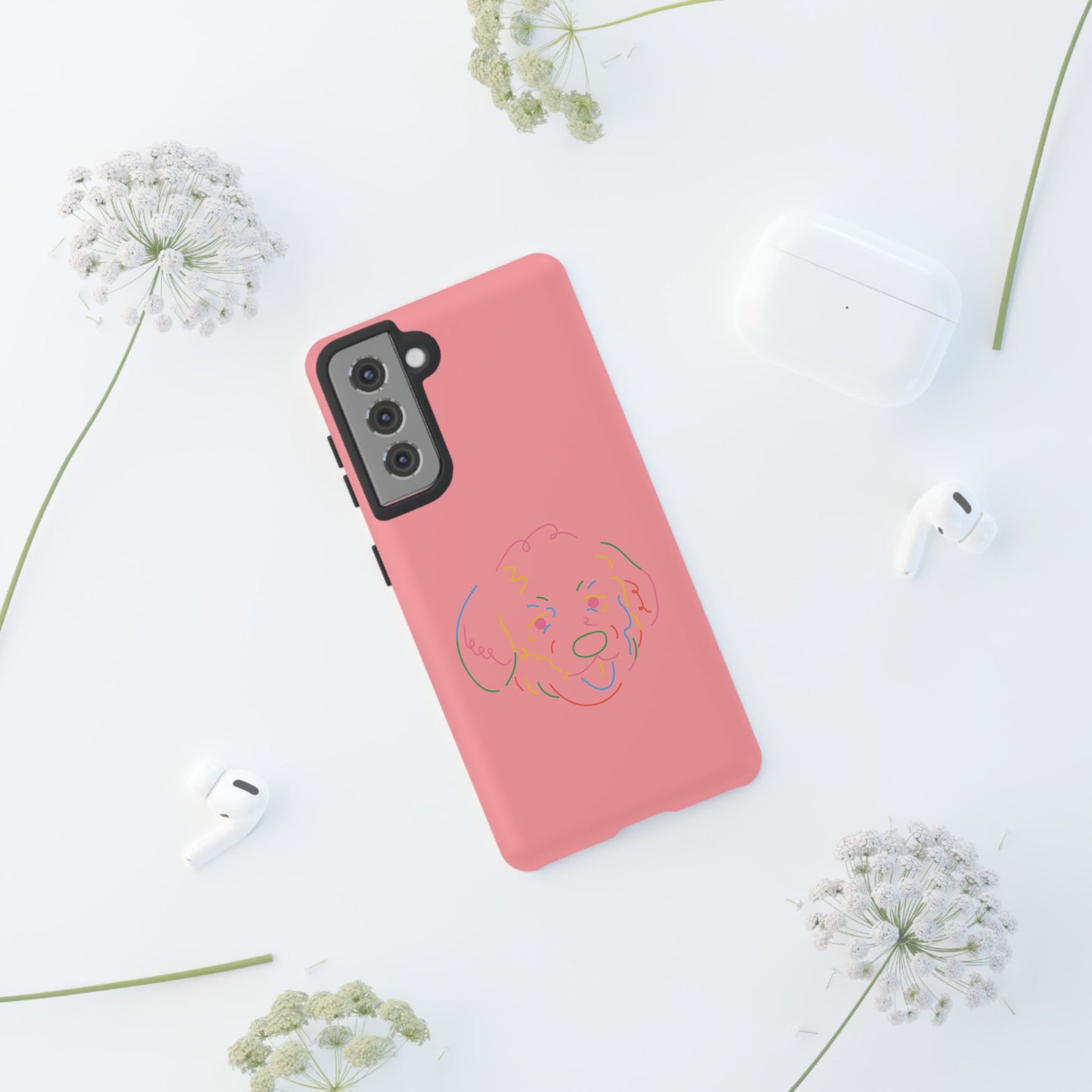 Pop Art Pup #22-Tough Cases iPhone Samsung Google Pixel - MahaCase