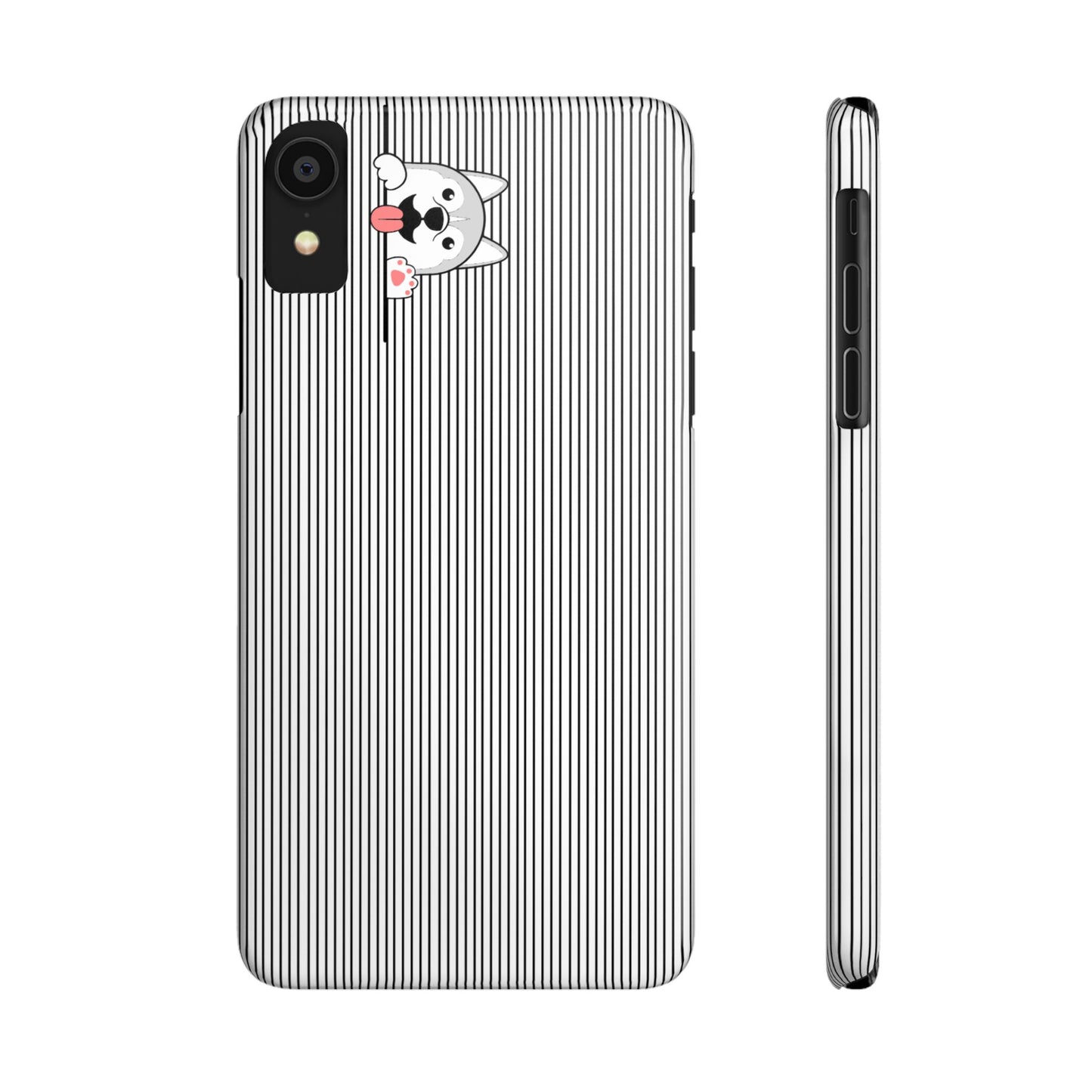 Cute Husky-Slim iPhone Cases - MahaCase