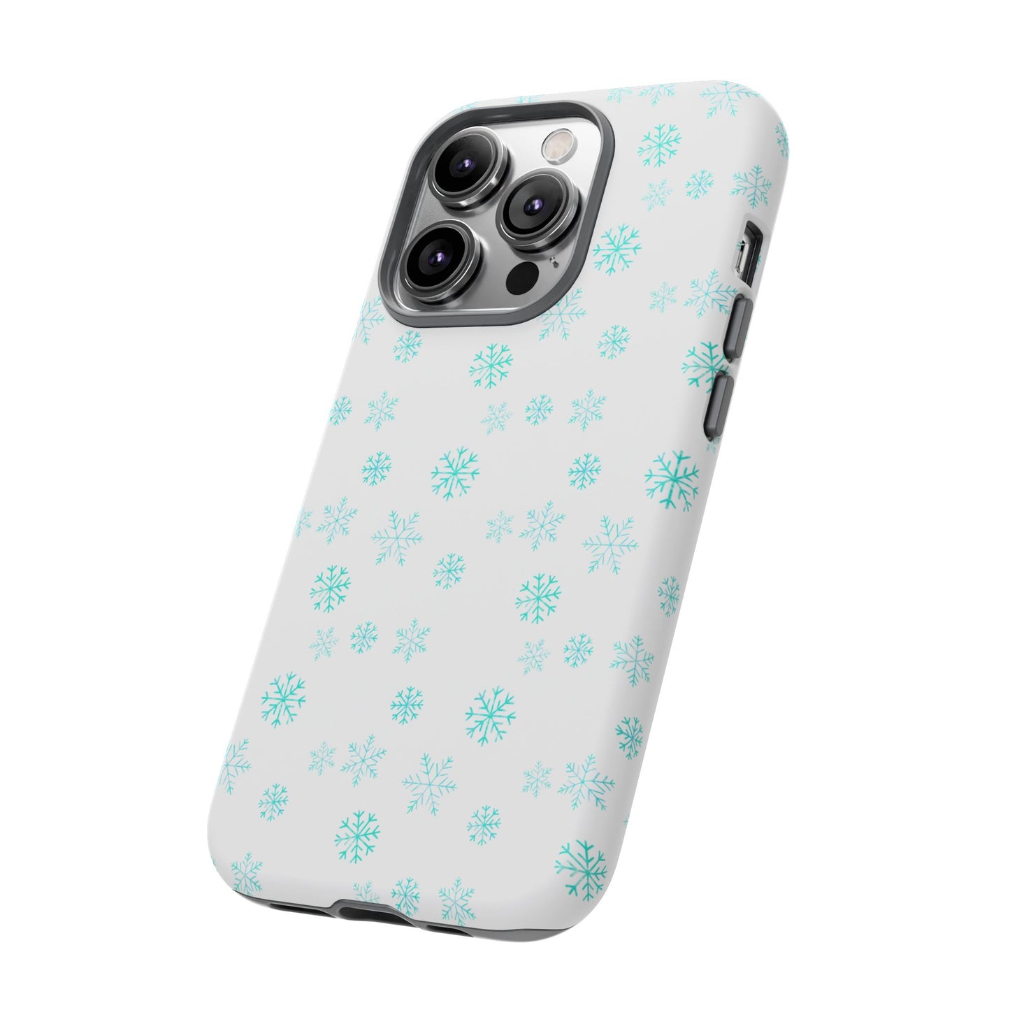Snowy Blue #12 - Tough Cases iPhone Samsung Google Pixel - MahaCase