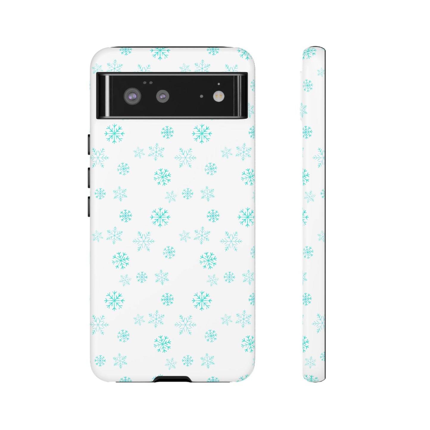 Snowy Blue #12 - Tough Cases iPhone Samsung Google Pixel - MahaCase