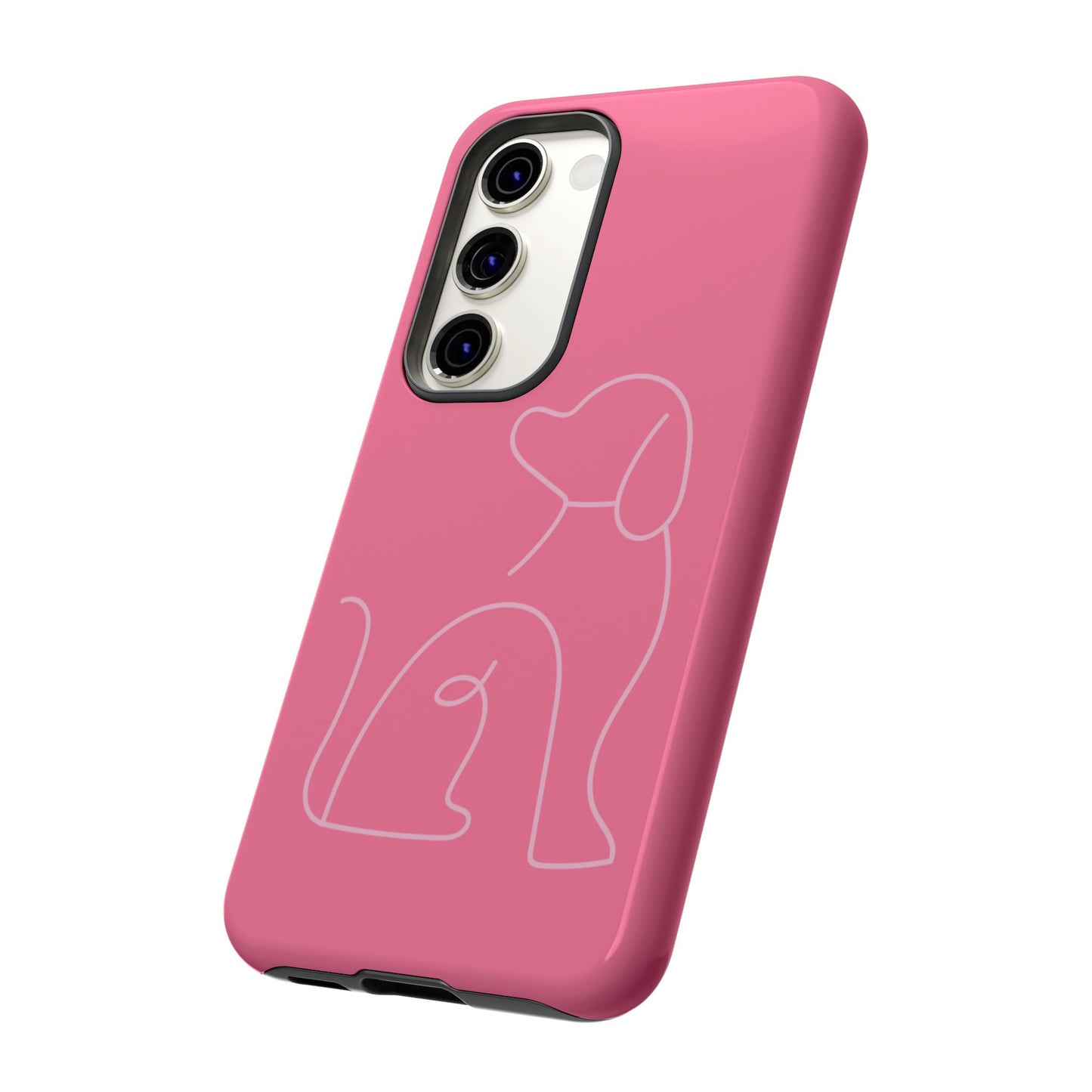 Pink Pup #10-Tough Cases iPhone Samsung Google Pixel - MahaCase