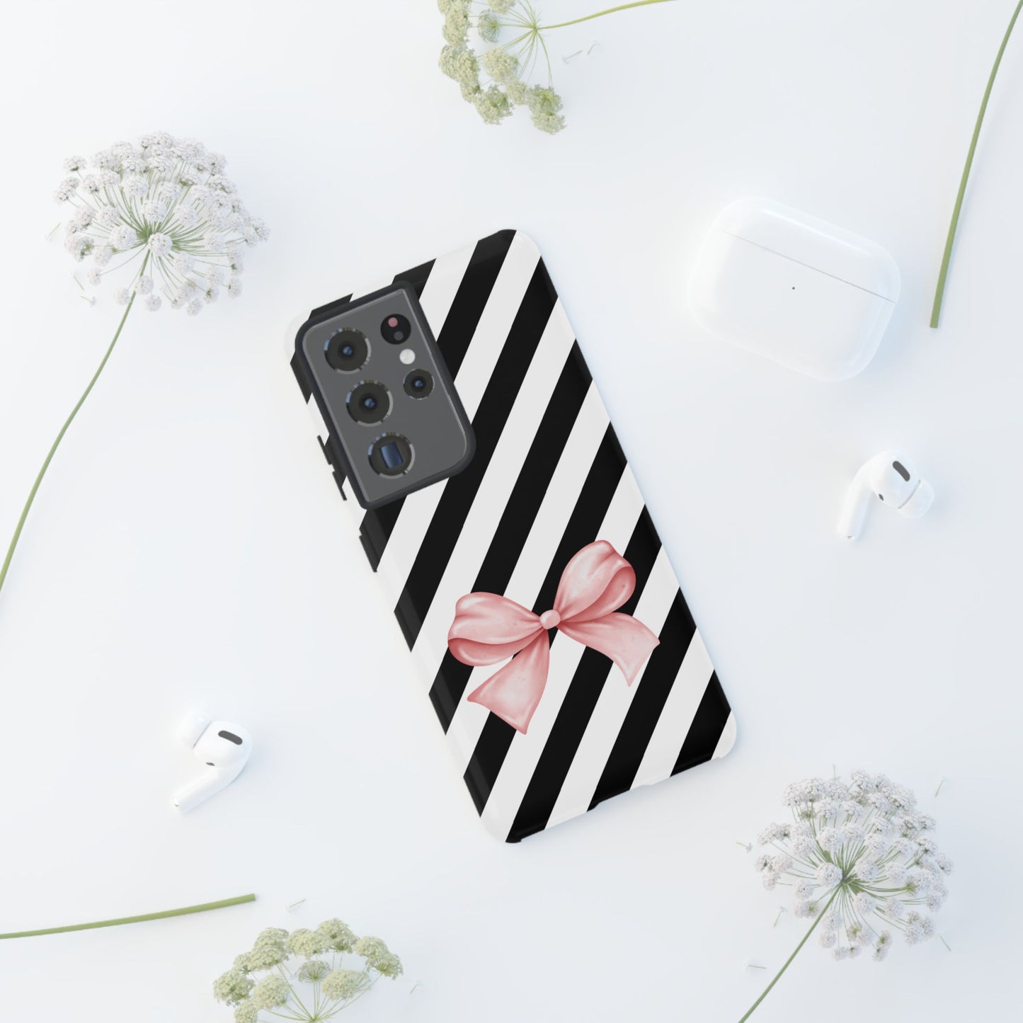 Ribbon & Patterns - Tough Cases iPhone Samsung Google Pixel - MahaCase