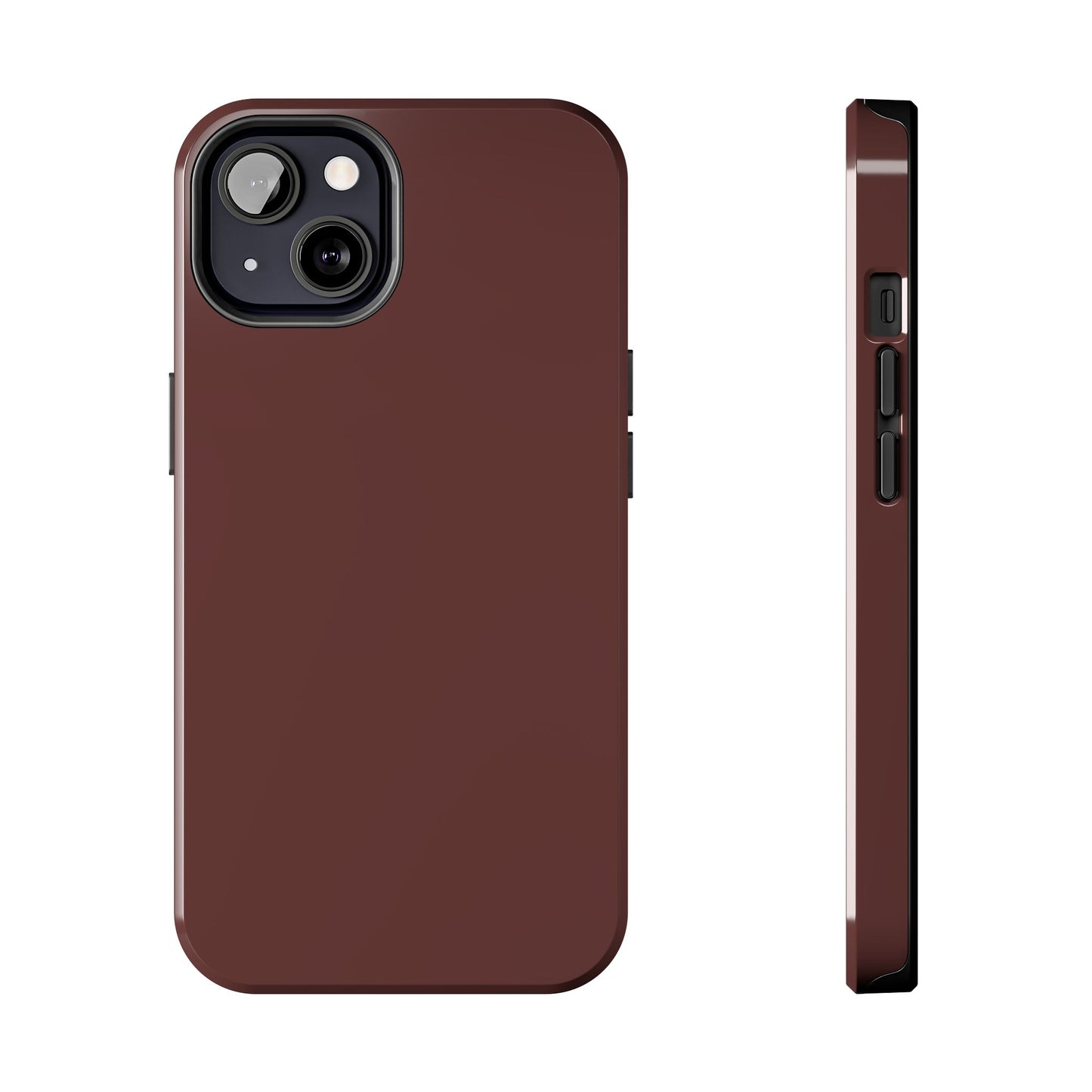 Phone Case - Garnet Color Fall 2025 Trending Color, Sturdy Phone Cases, Durable Cell Phone Covers, Trendy Gadget Protection, Unique Phone Accessories- iPhone, Samsung