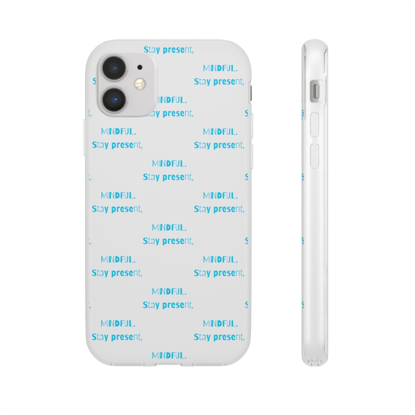 Stay Present Mindful #12 Flexi Cases iPhone Samsung Gift Packaging - MahaCase
