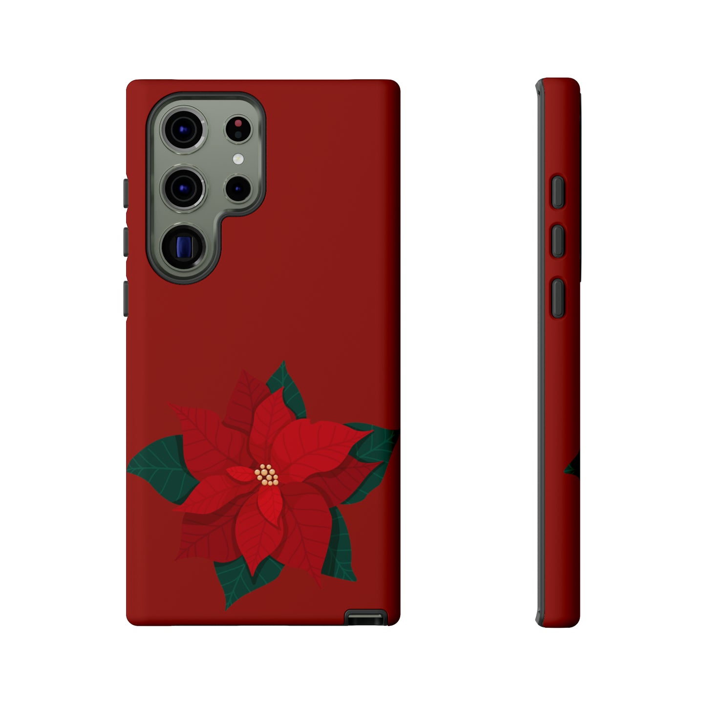 Poinsettia Charm #12-Tough Cases - MahaCase