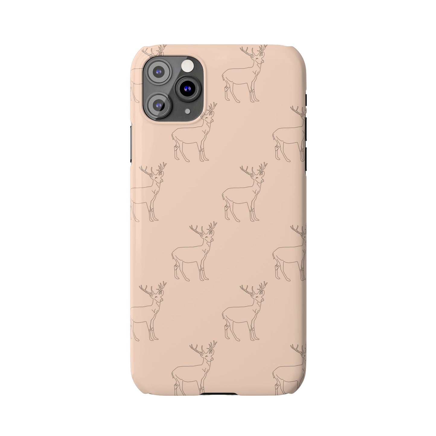 Deer Pattern #03-Slim iPhone Cases - MahaCase
