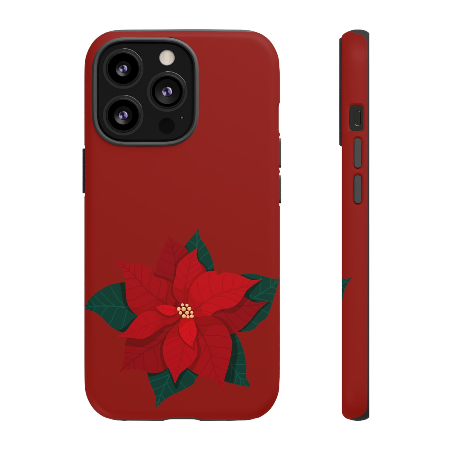 Poinsettia Charm #12-Tough Cases - MahaCase