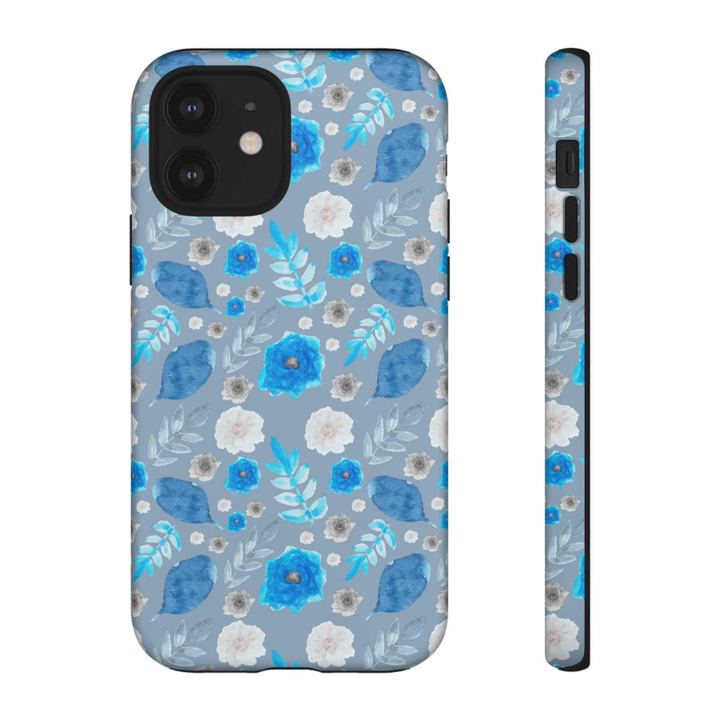 Blue Blooms-Tough Cases - MahaCase