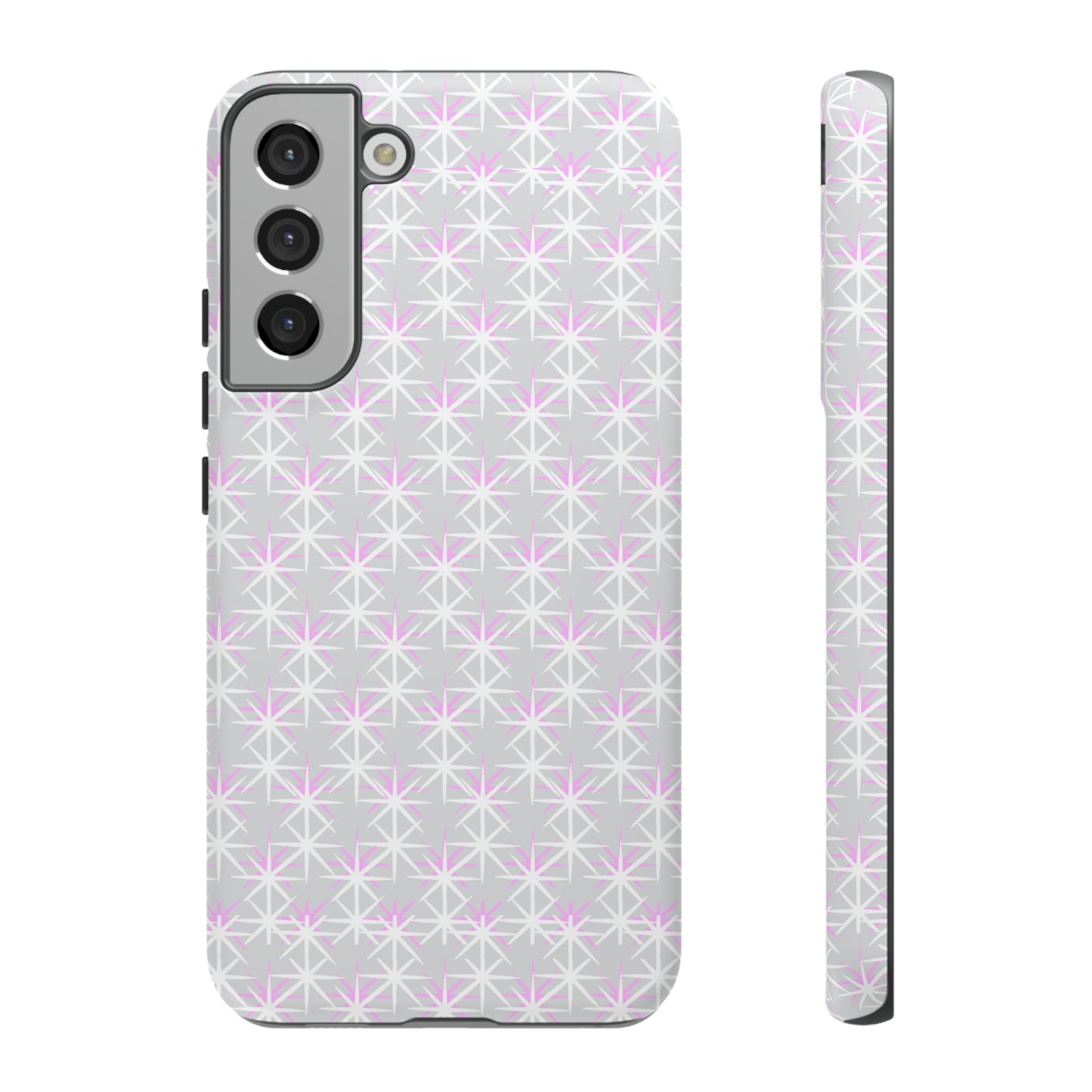Grey Skies, Pink Stars-Tough Cases - MahaCase