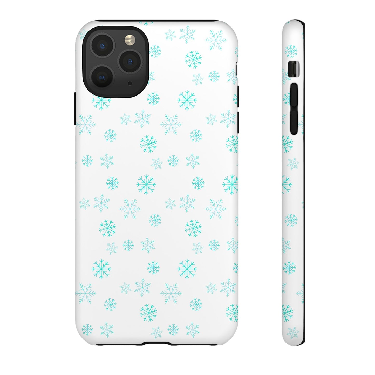 Snowy Blue #12 - Tough Cases iPhone Samsung Google Pixel - MahaCase