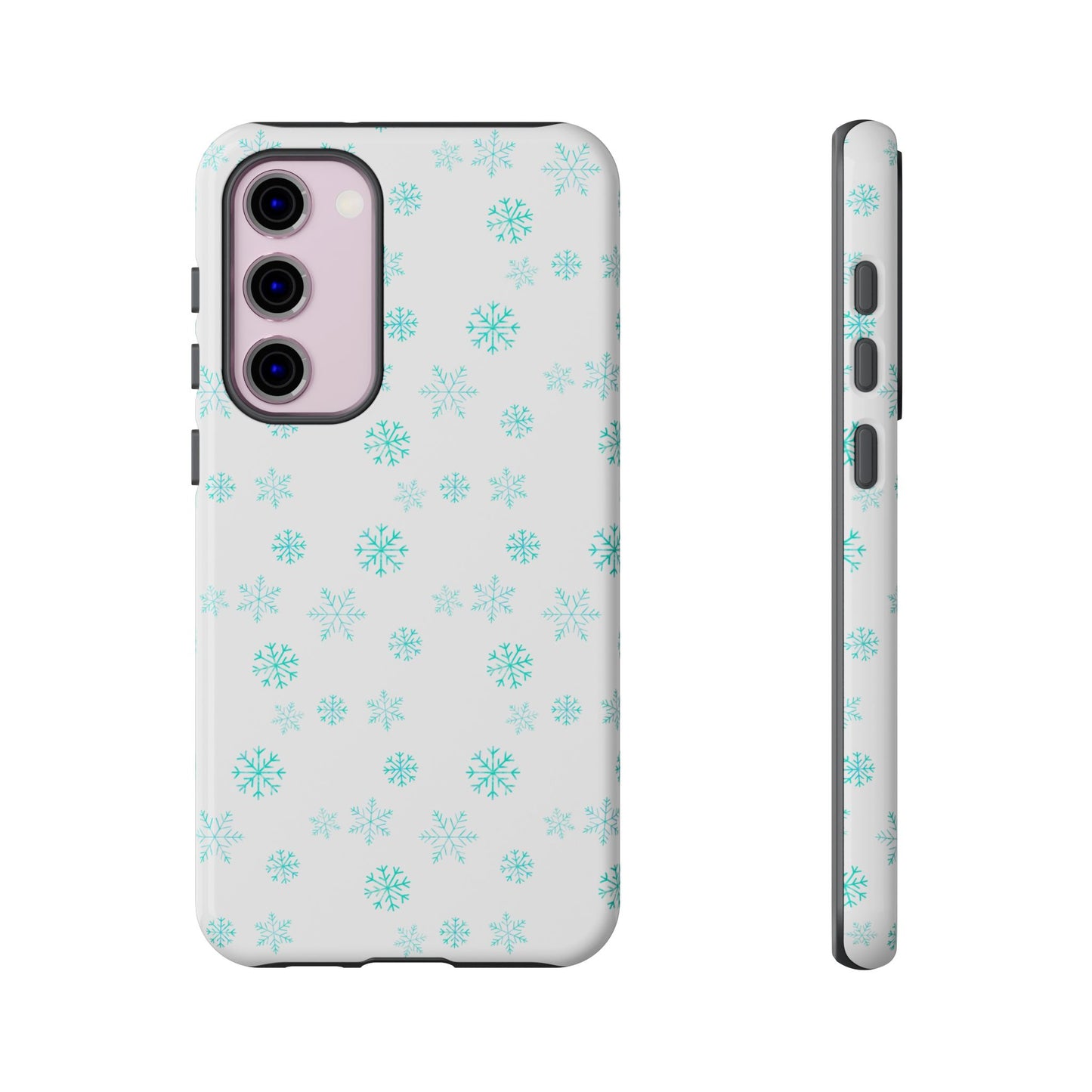 Snowy Blue #12 - Tough Cases iPhone Samsung Google Pixel - MahaCase