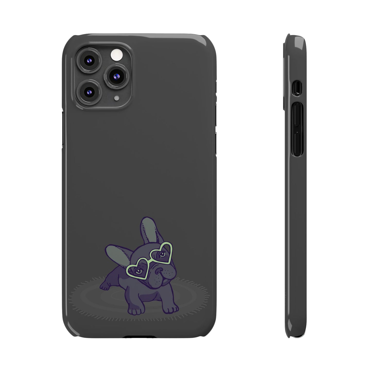 Bulldog Puppy Slim iPhone Cases - MahaCase