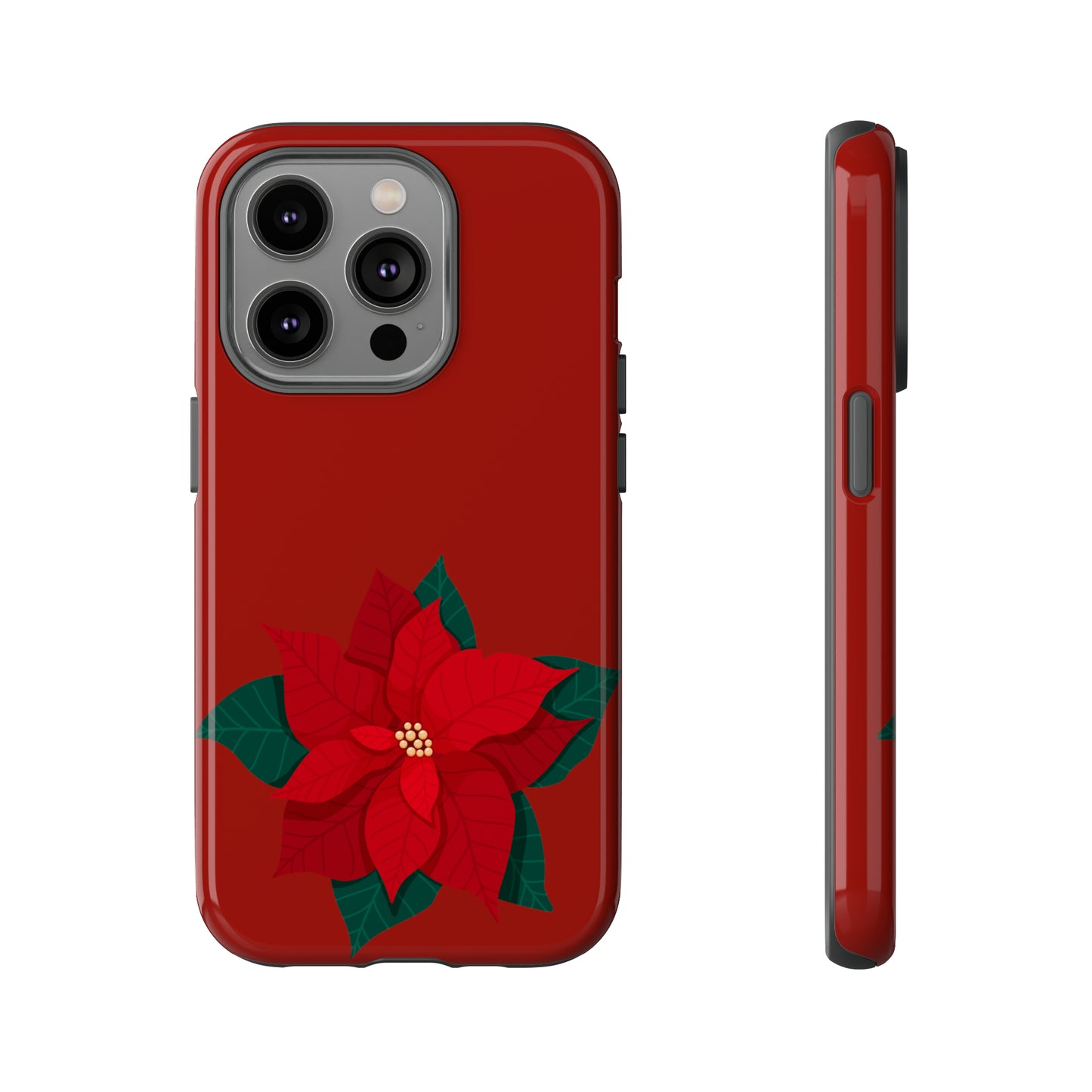 Poinsettia Charm #12-Tough Cases - MahaCase