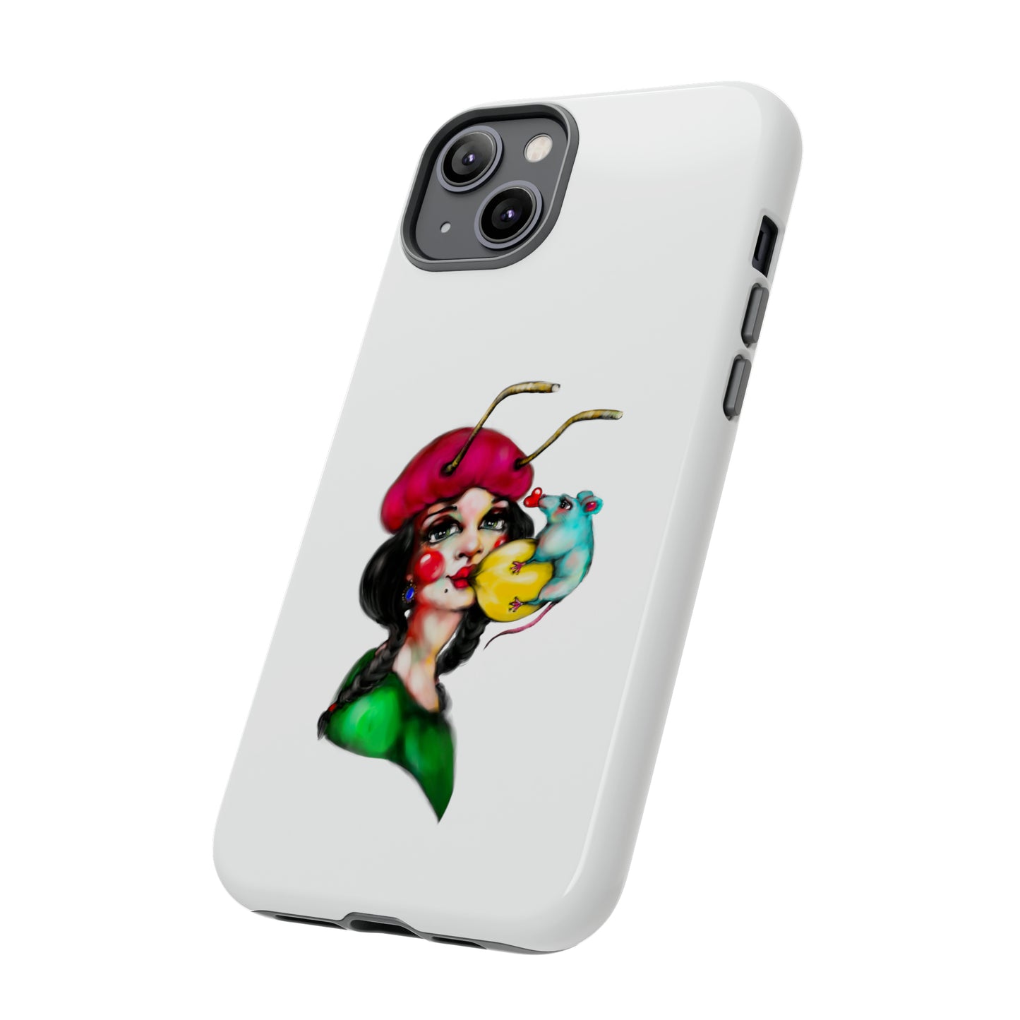 Design #211 White BKG-Tough Cases - MahaCase