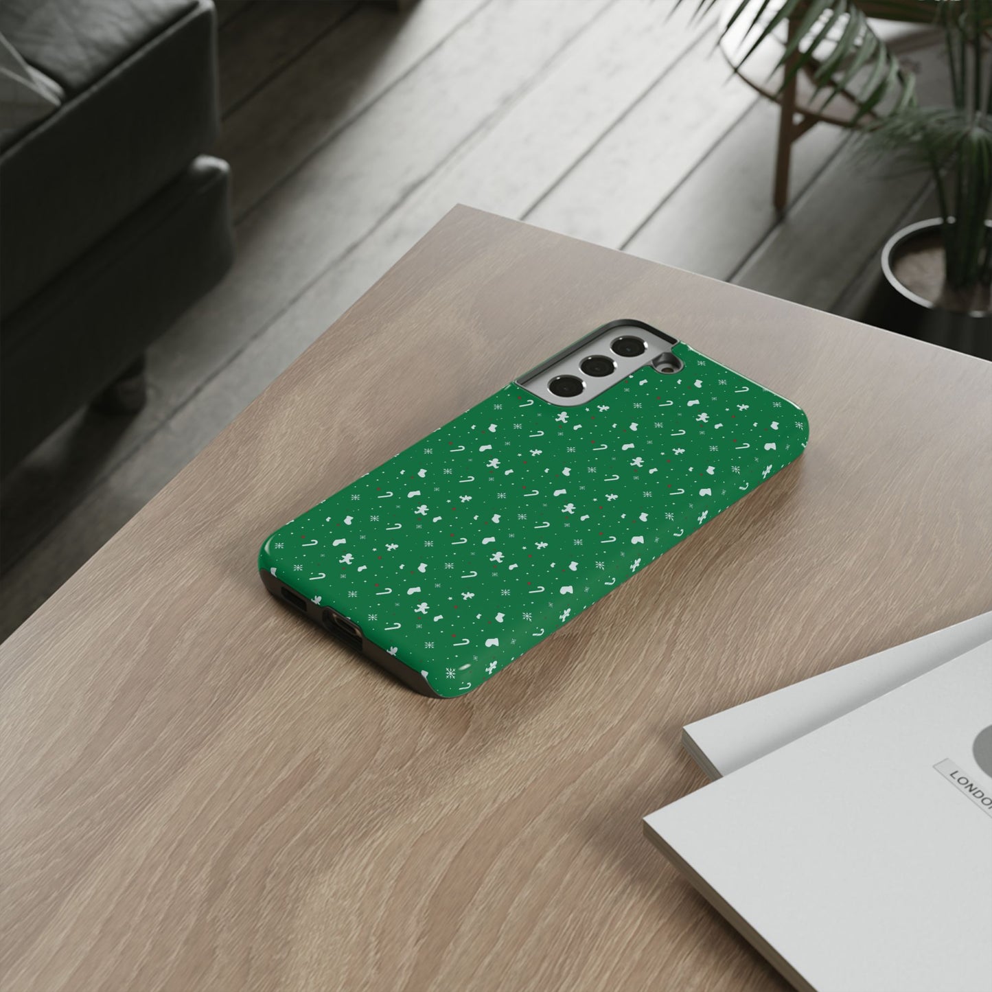 Candy Cane Blizzard #24 - Tough Cases iPhone Samsung Google Pixel - MahaCase