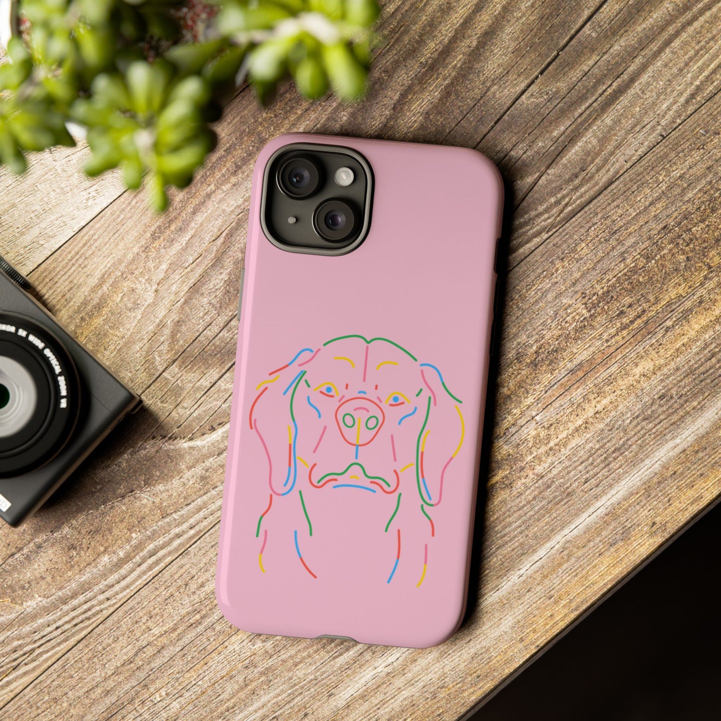 Pop Art Pup #24-Tough Cases iPhone Samsung Google Pixel - MahaCase