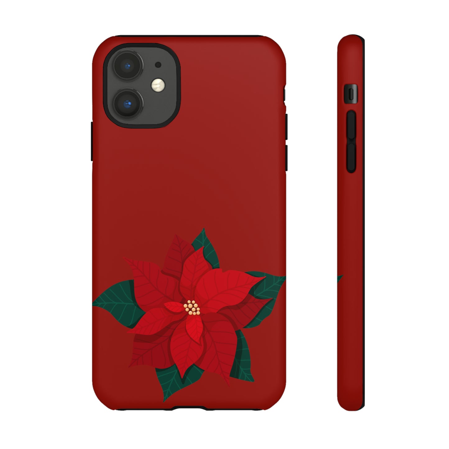 Poinsettia Charm #12-Tough Cases - MahaCase