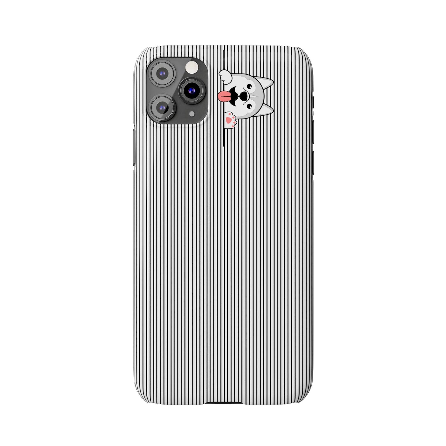 Cute Husky-Slim iPhone Cases - MahaCase
