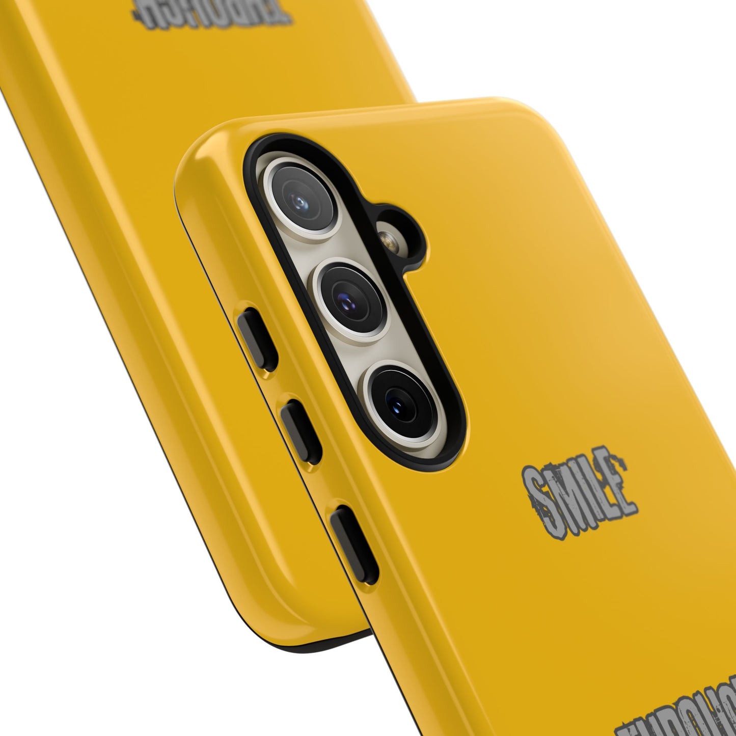 Smile Through Challenges Tough Cases iPhone Samsung Google Pixel - MahaCase