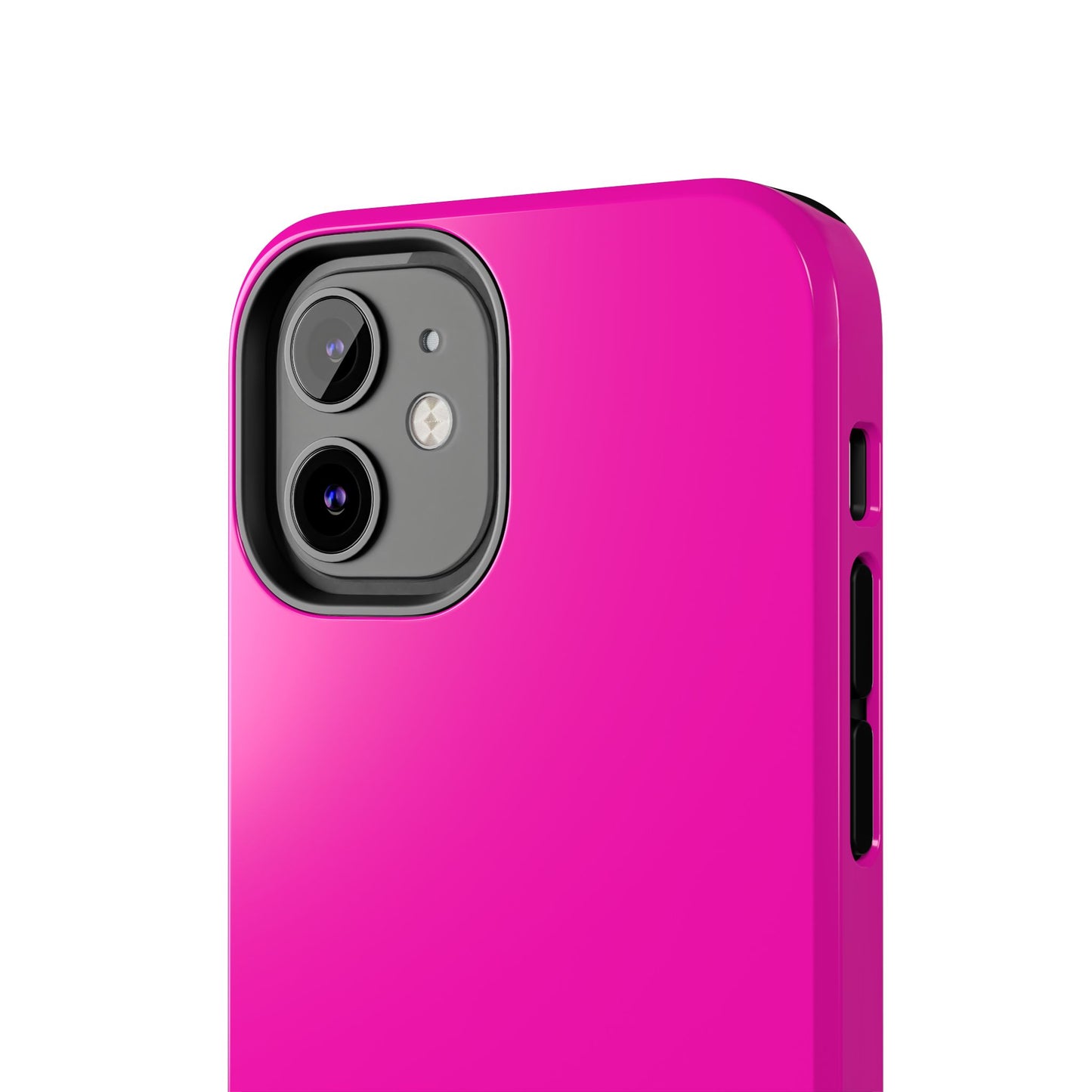 Simple Hot Pink-Tough Phone Cases - MahaCase