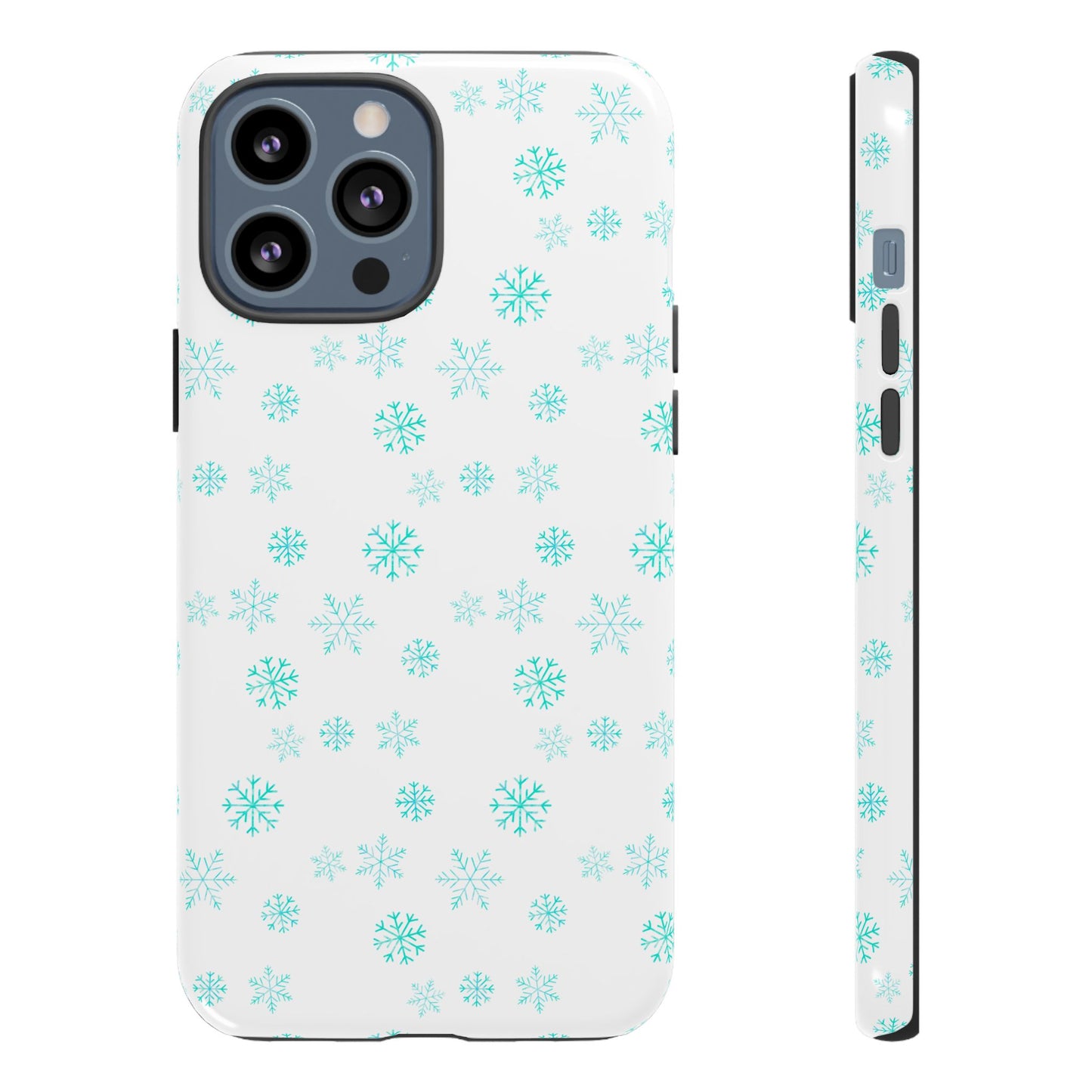 Snowy Blue #12 - Tough Cases iPhone Samsung Google Pixel - MahaCase