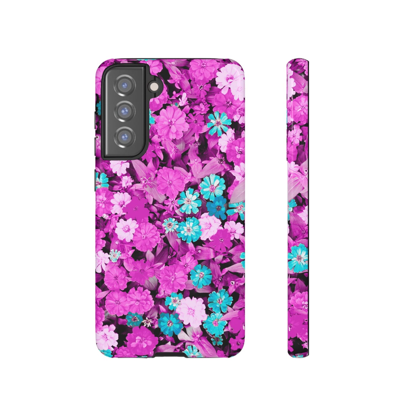 Lucid Flowers #22-Tough Cases iPhone Samsung Google Pixel - MahaCase