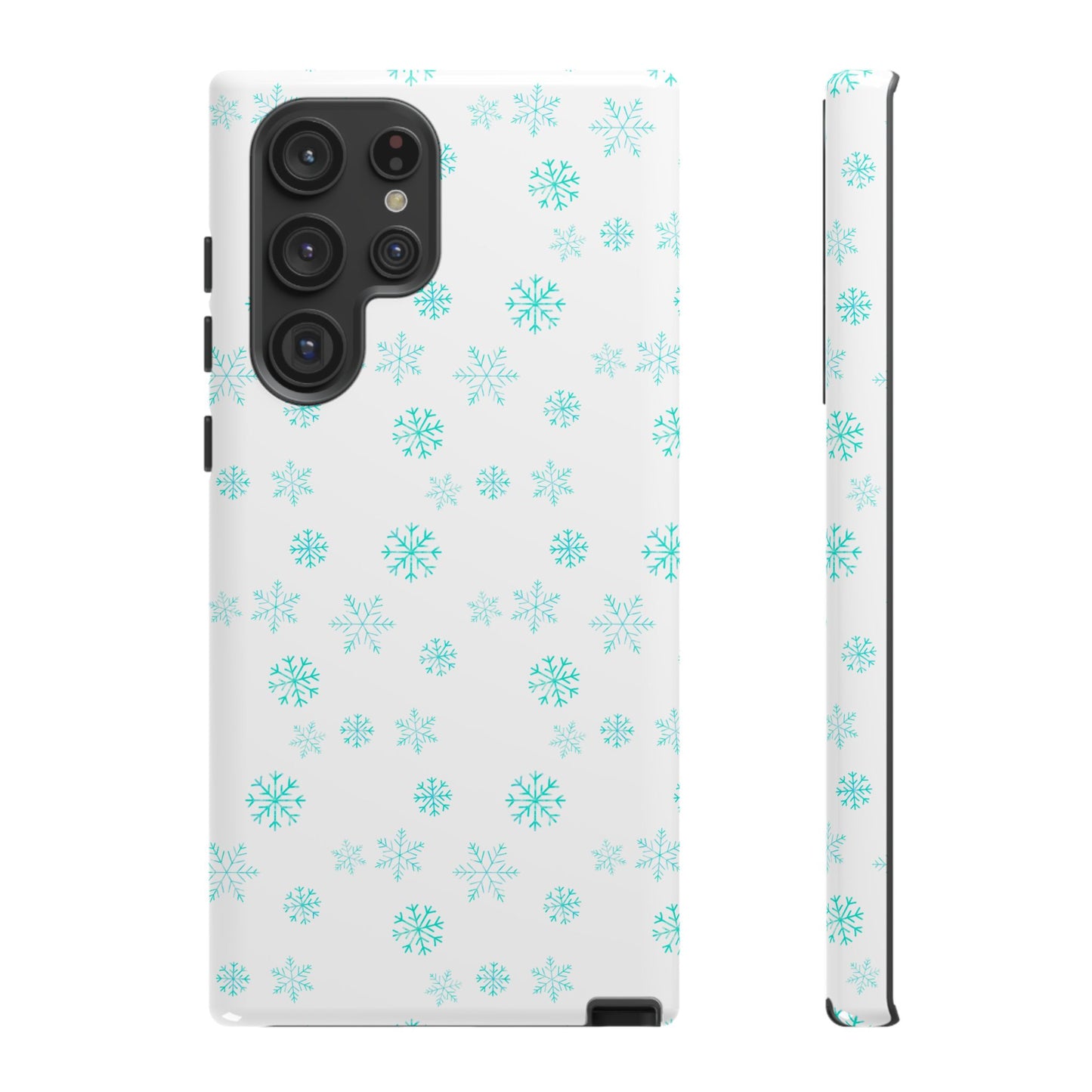 Snowy Blue #12 - Tough Cases iPhone Samsung Google Pixel - MahaCase