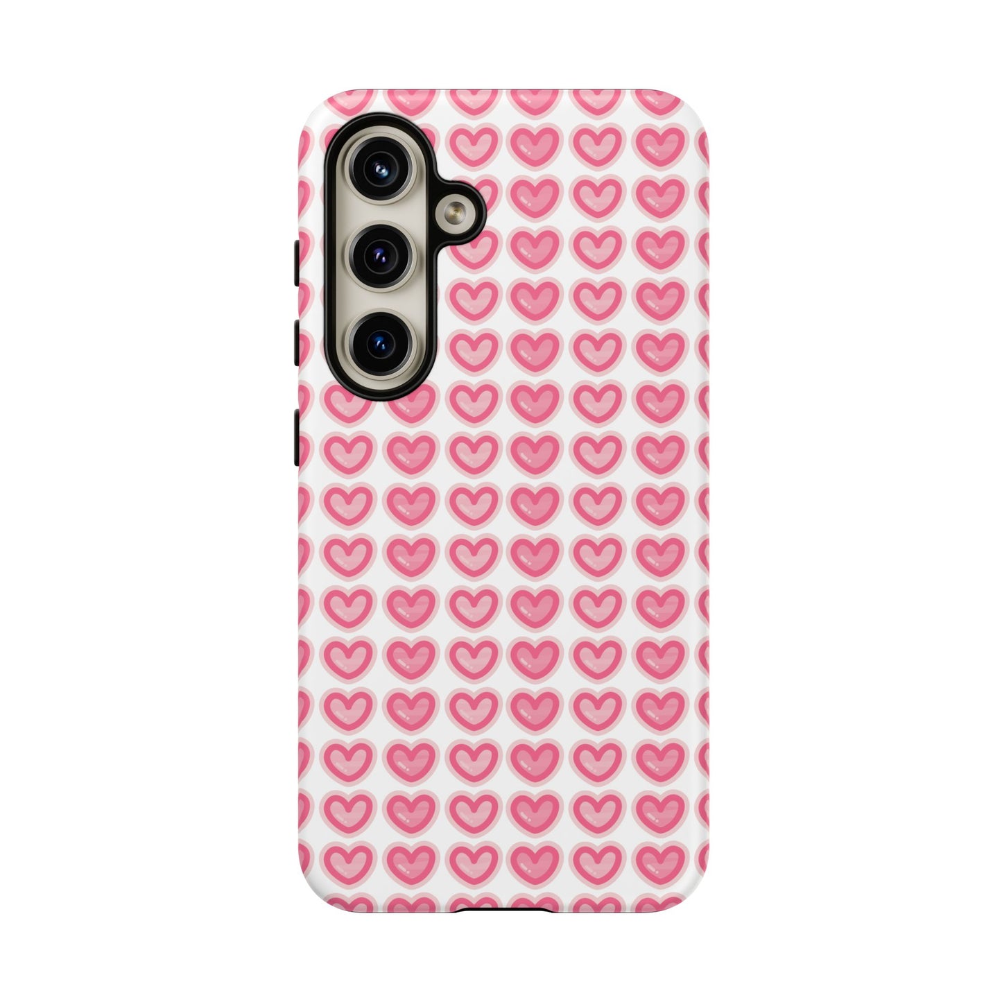 Hearts Pattern - Tough Cases iPhone Samsung Google Pixel - MahaCase