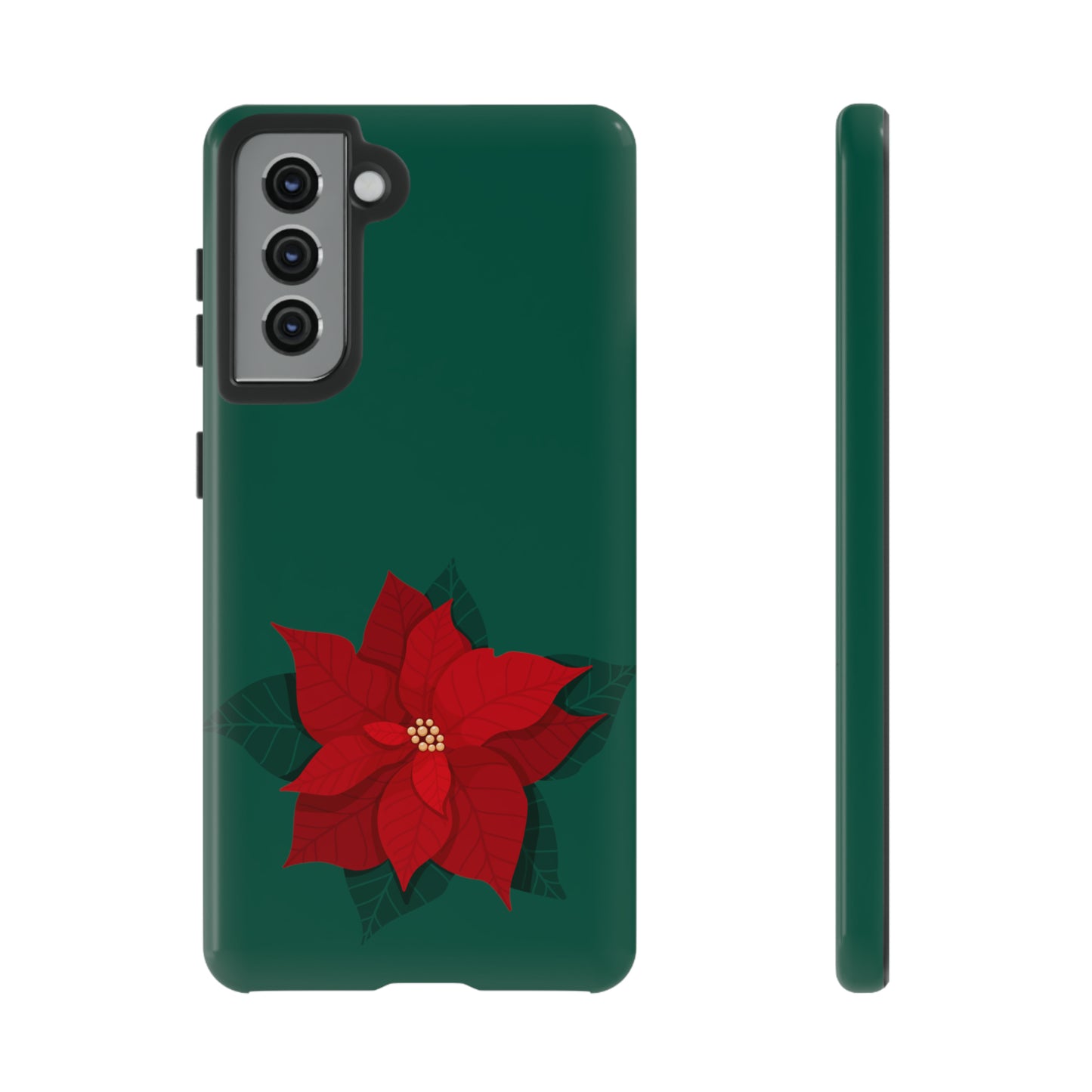 Poinsettia Charm #10-Tough Cases - MahaCase