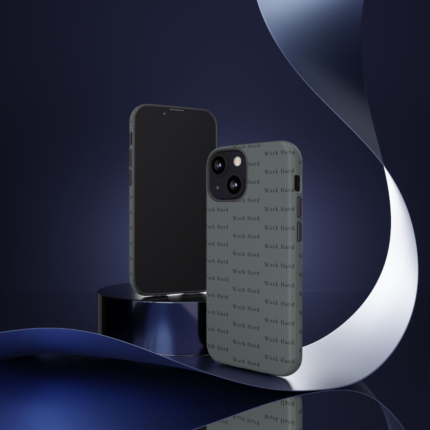 Work Hard Reminder Tough Cases iPhone Samsung Google Pixel - MahaCase