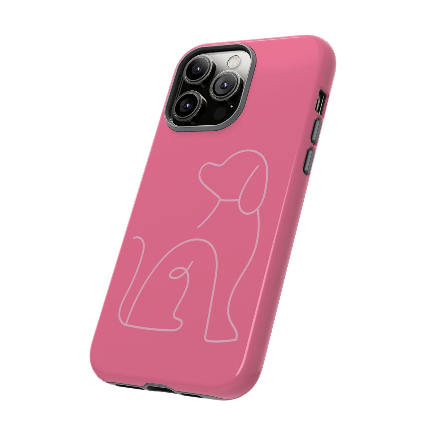 Pink Pup #10-Tough Cases iPhone Samsung Google Pixel - MahaCase