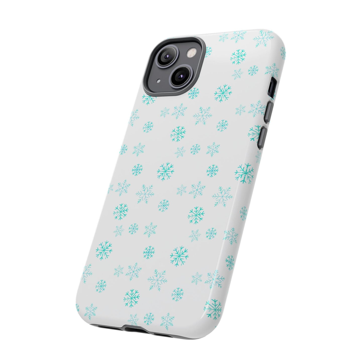 Snowy Blue #12 - Tough Cases iPhone Samsung Google Pixel - MahaCase
